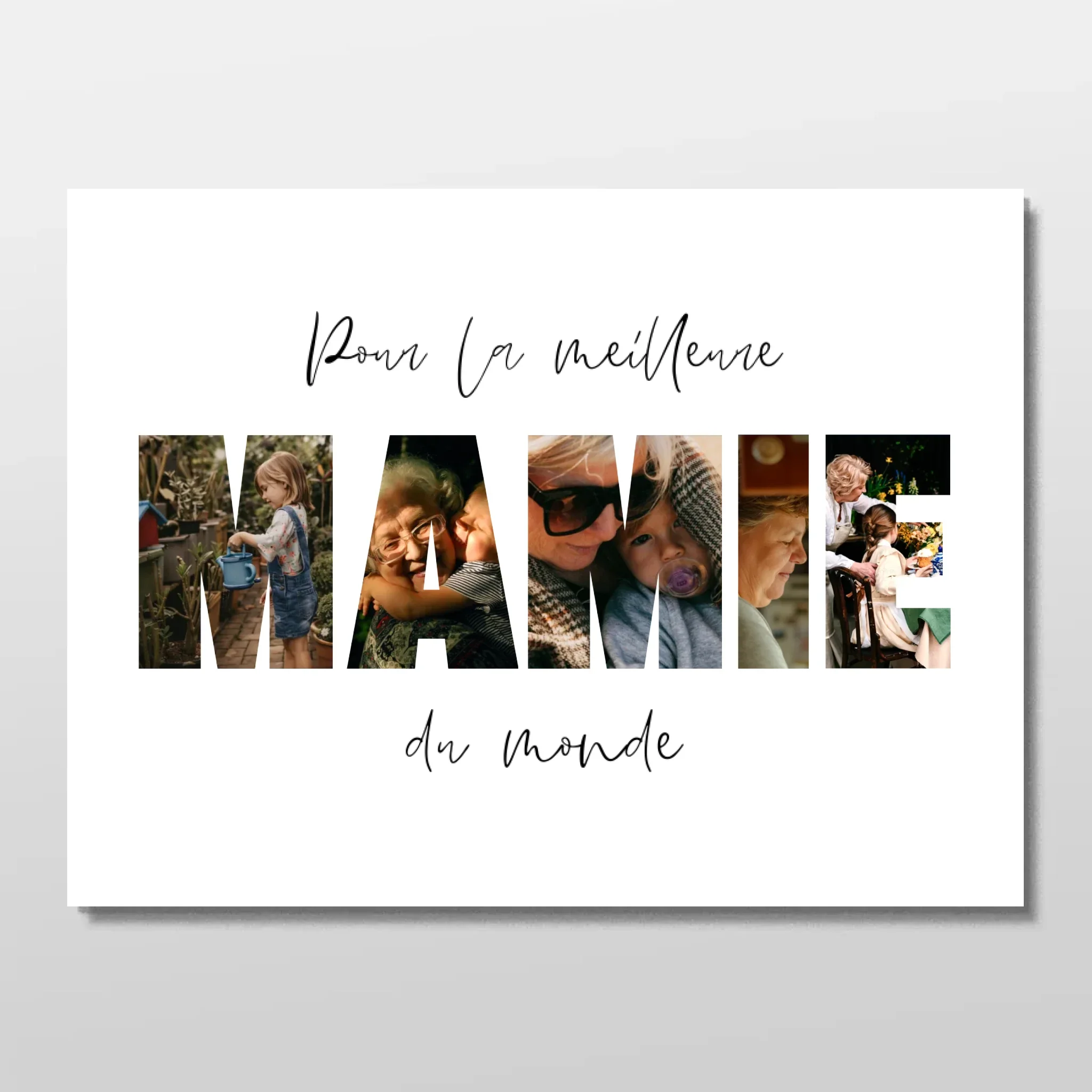 Poster personnalisé – La meilleure mamie du monde - Image 3