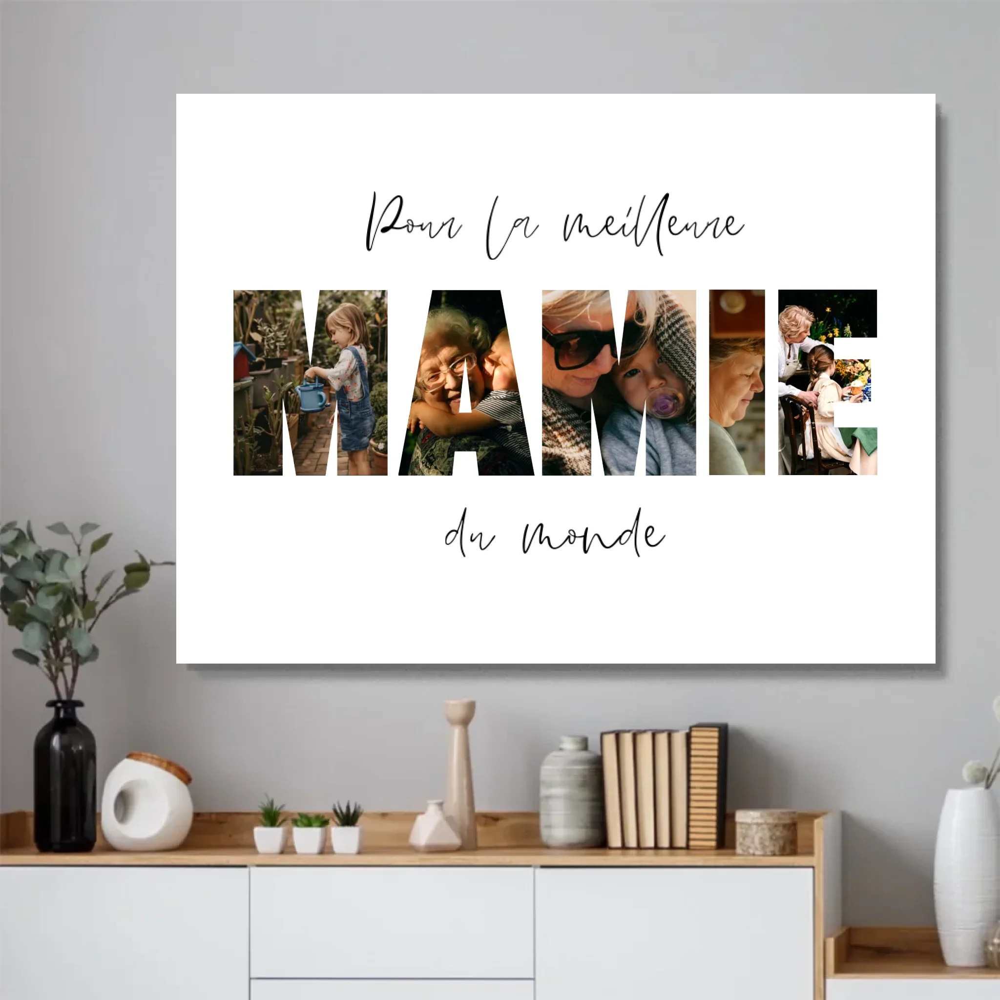 Poster personnalisé – La meilleure mamie du monde - Image 4