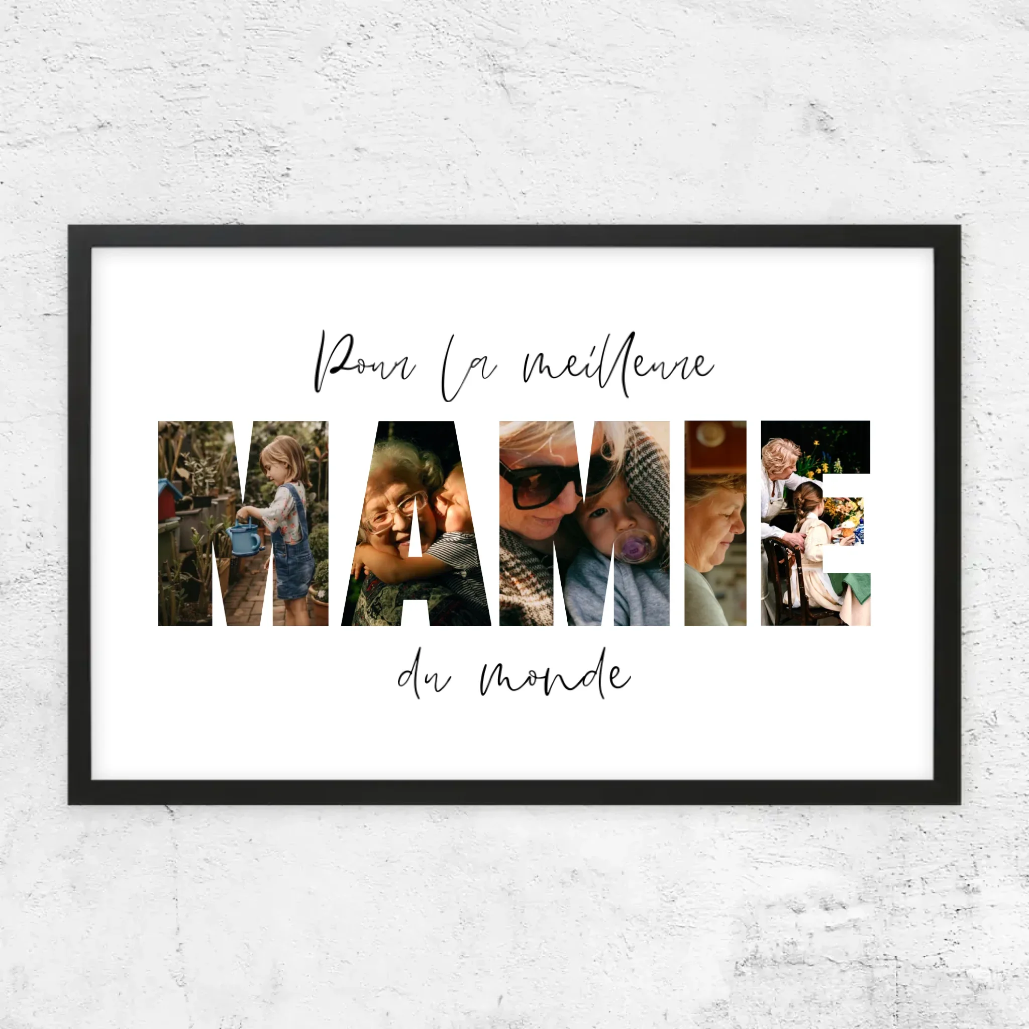Poster personnalisé – La meilleure mamie du monde - Image 5