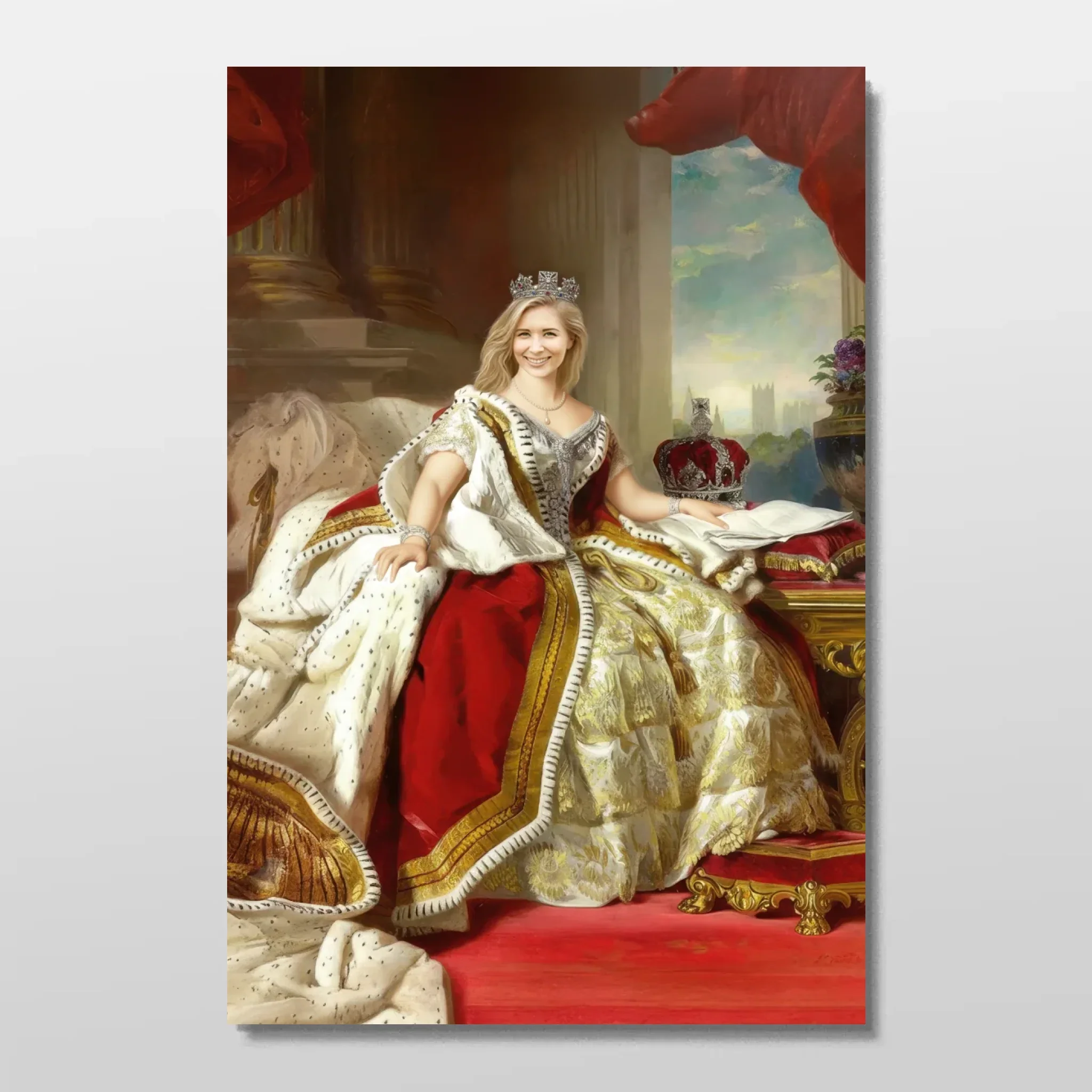 Poster personnalisé – La Reine