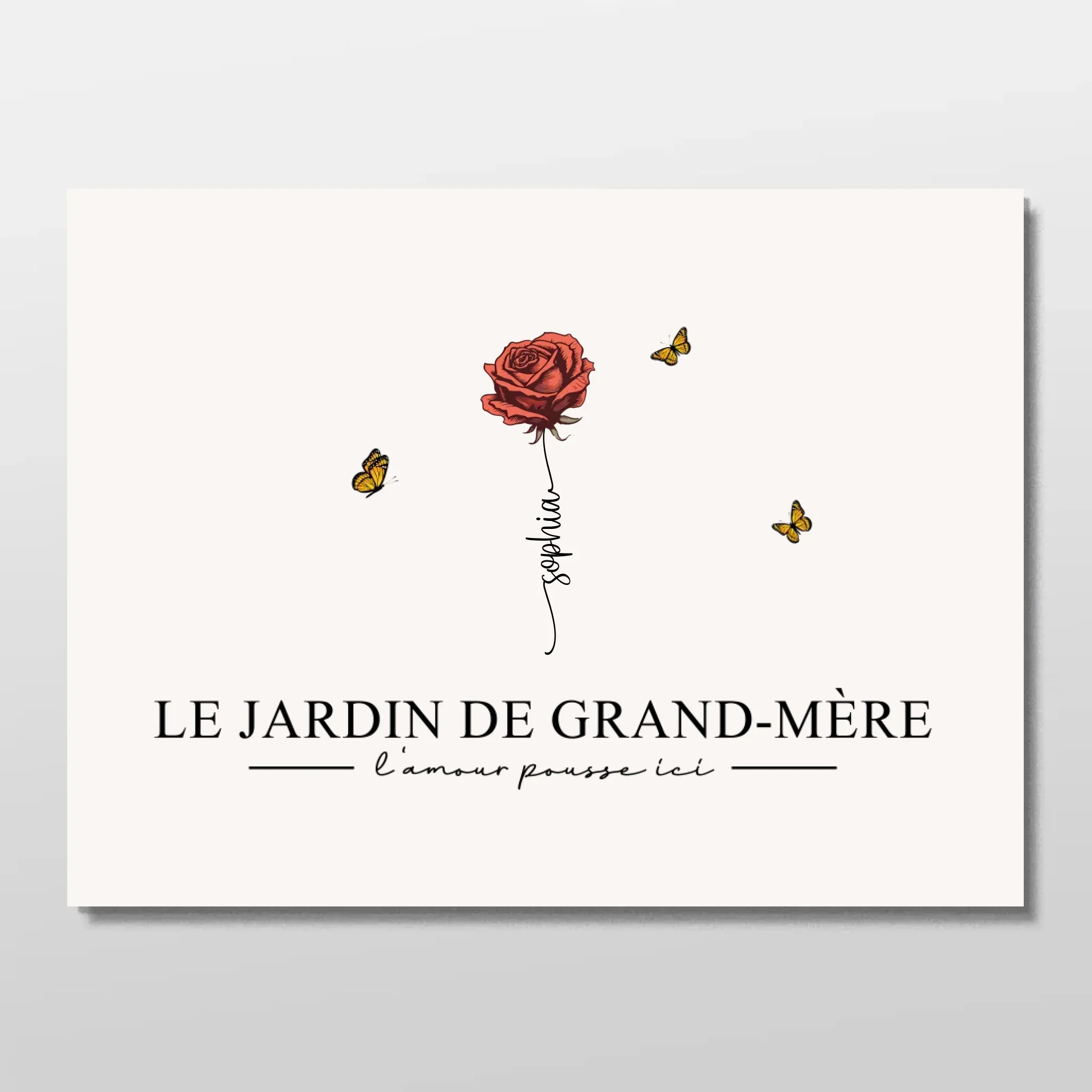 Poster personnalisé "Le jardin de grand-mère” - Image 3