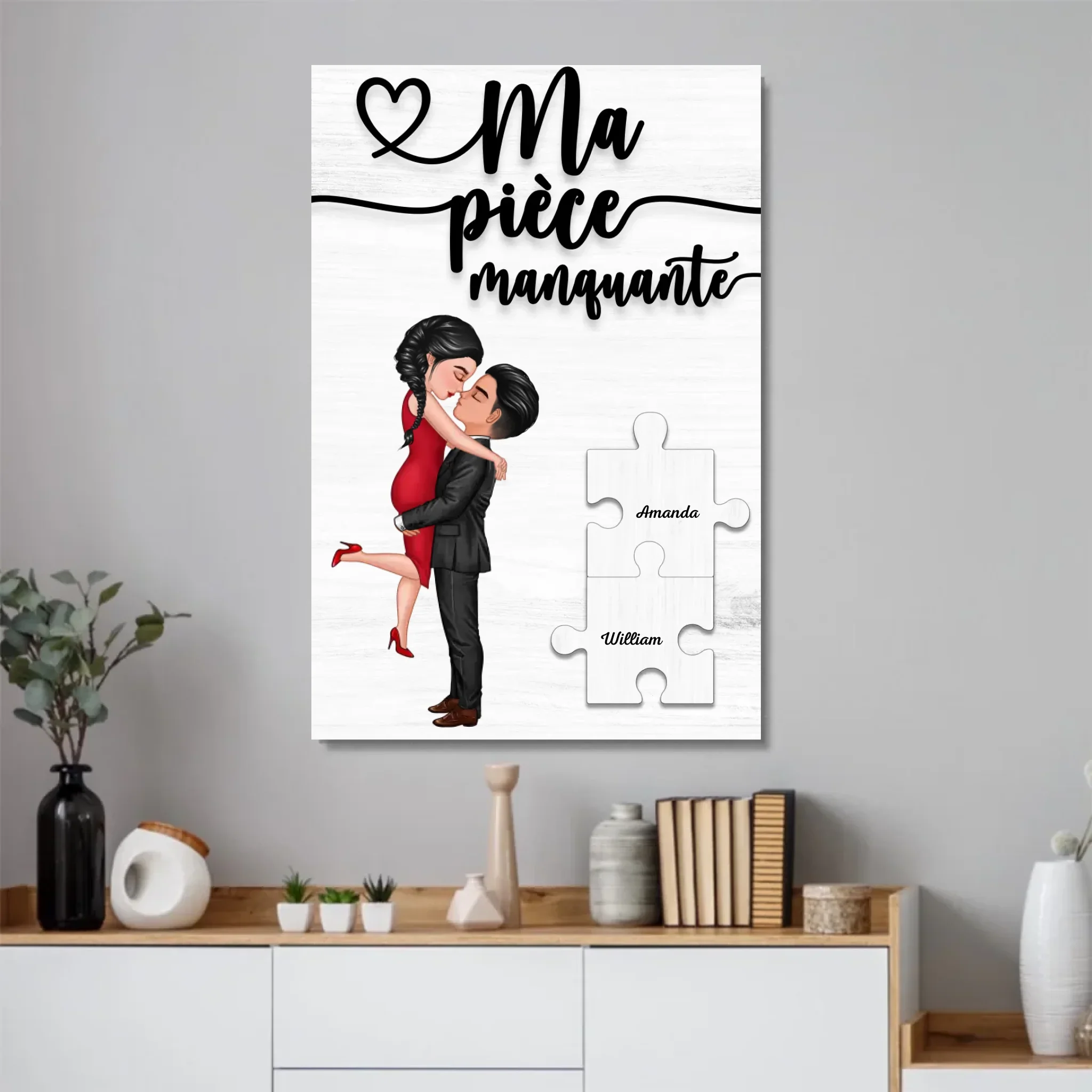 Poster personnalisé “Le morceau manquant” - Image 2