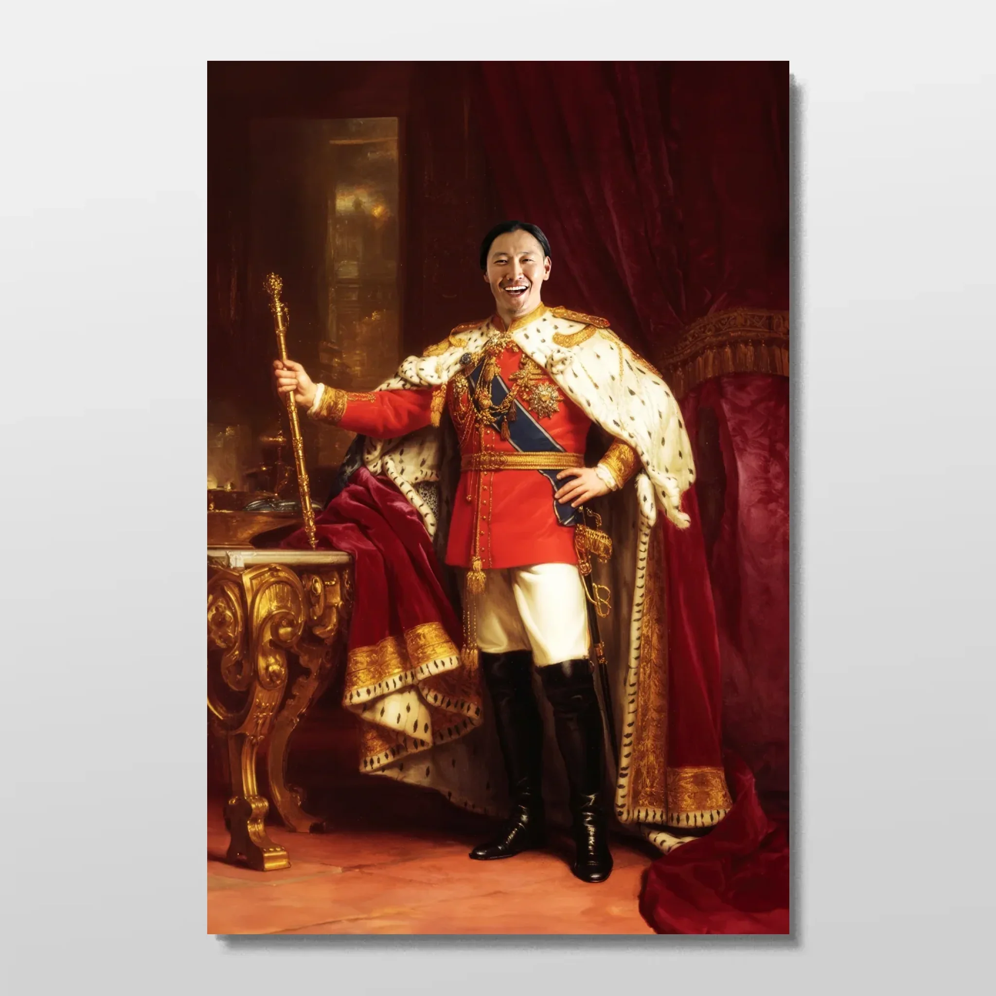 Poster personnalisé – Le Roi