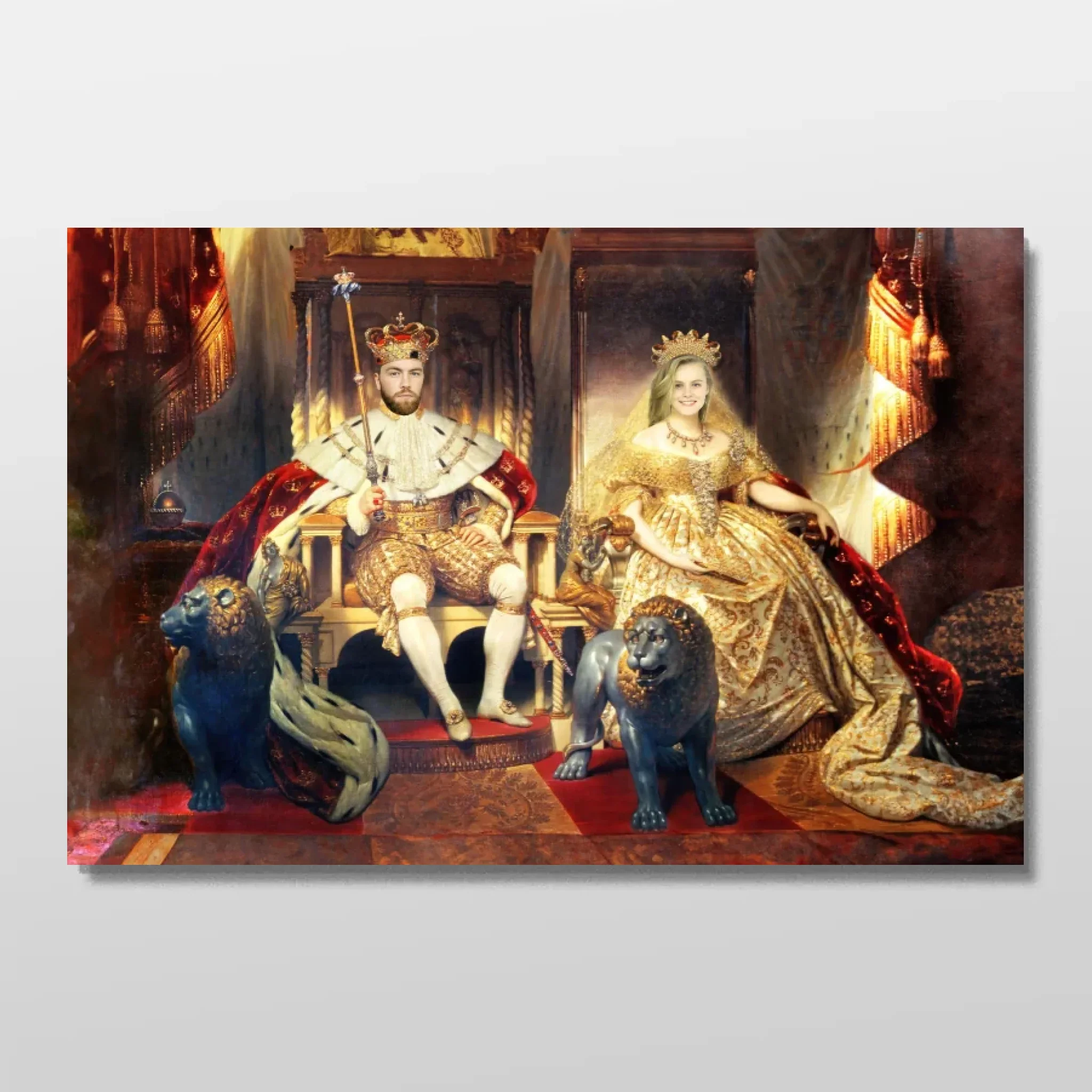 Poster personnalisé – Le Roi et la Reine