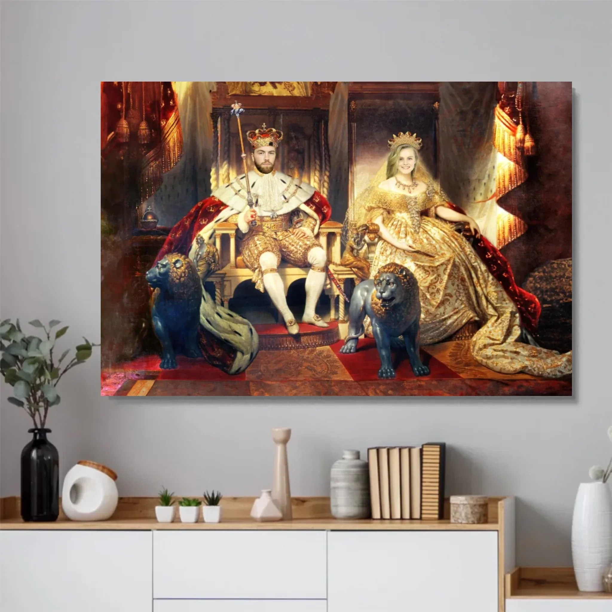 Poster personnalisé – Le Roi et la Reine - Image 2