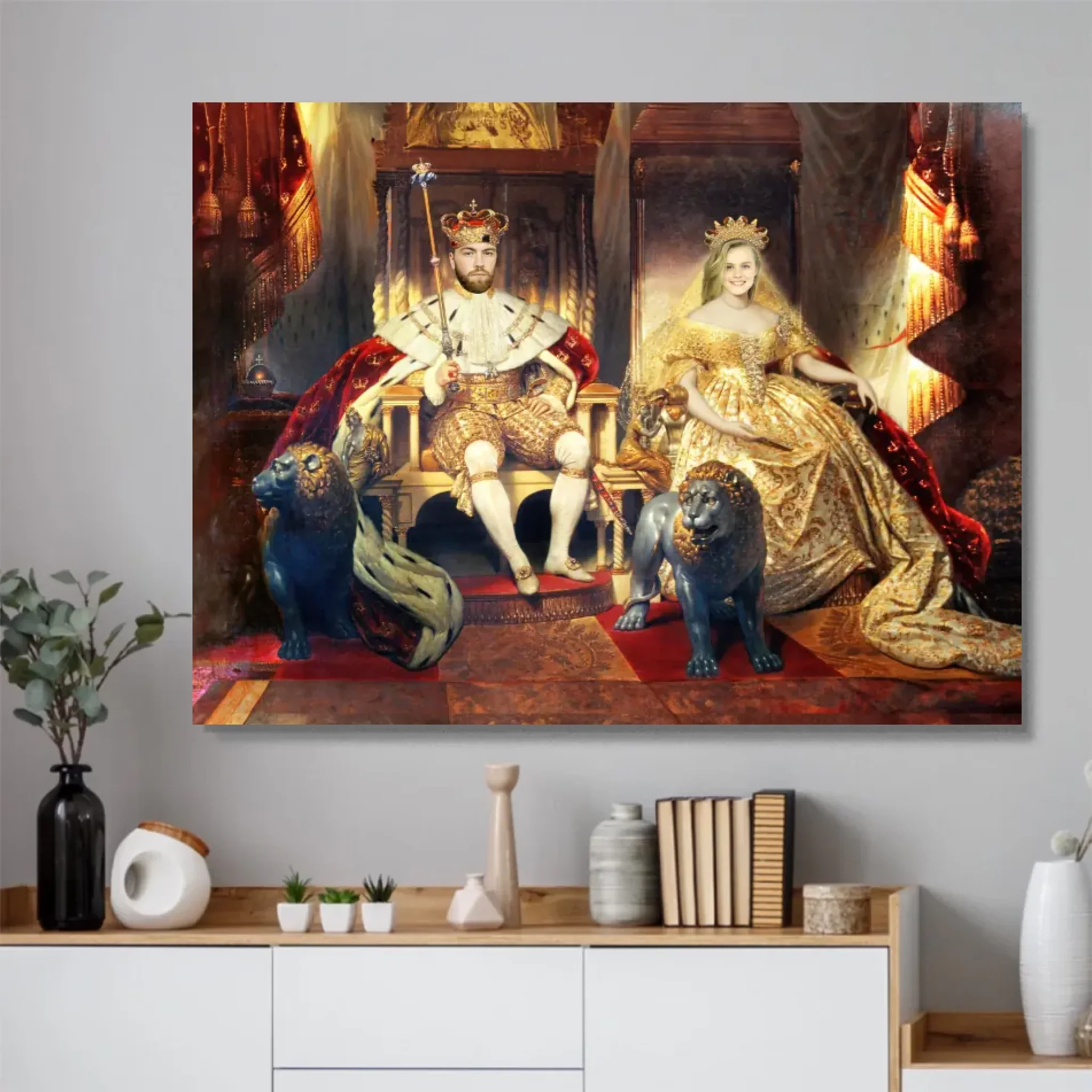 Poster personnalisé – Le Roi et la Reine - Image 4