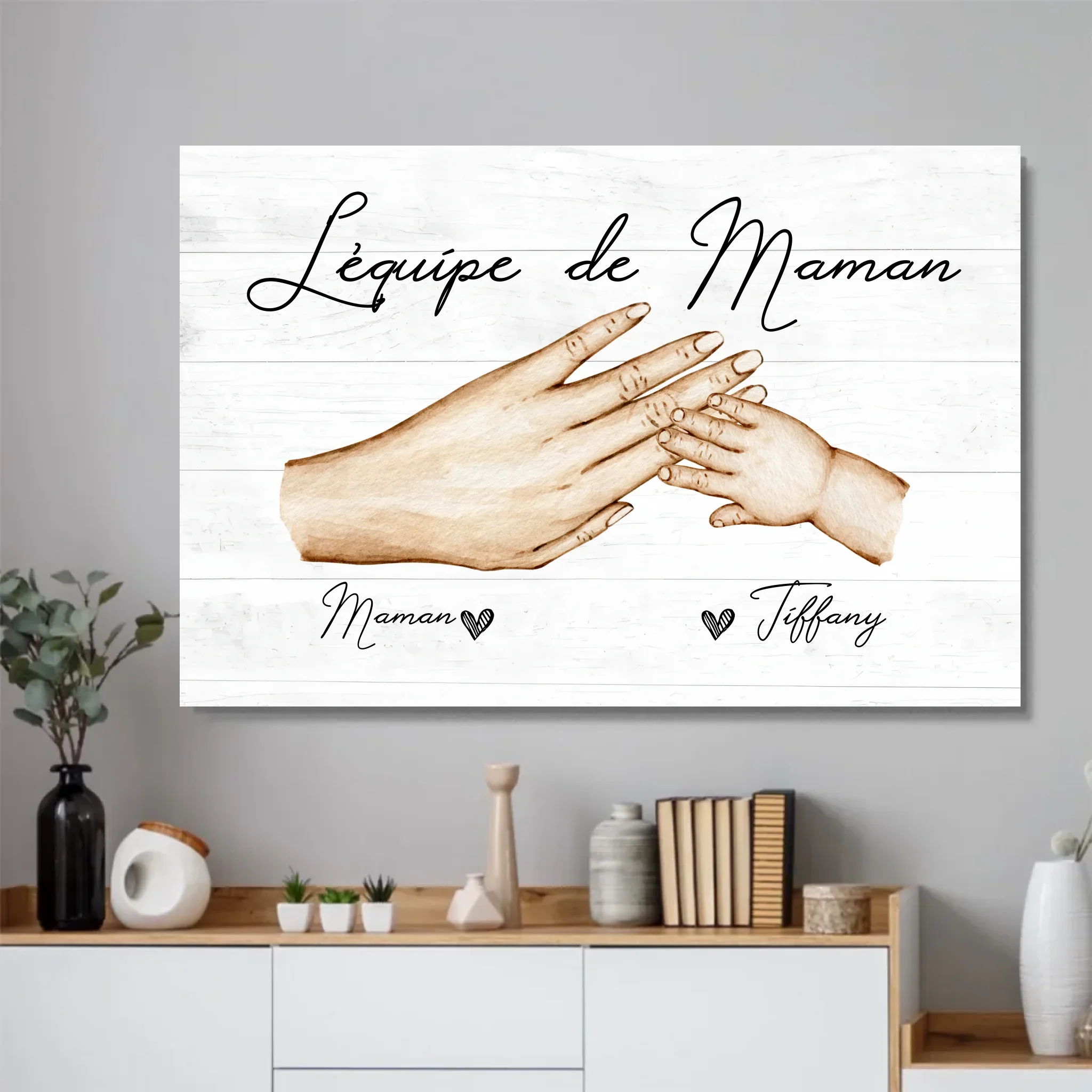 Poster personnalisé "L'équipe de Maman" - Image 2