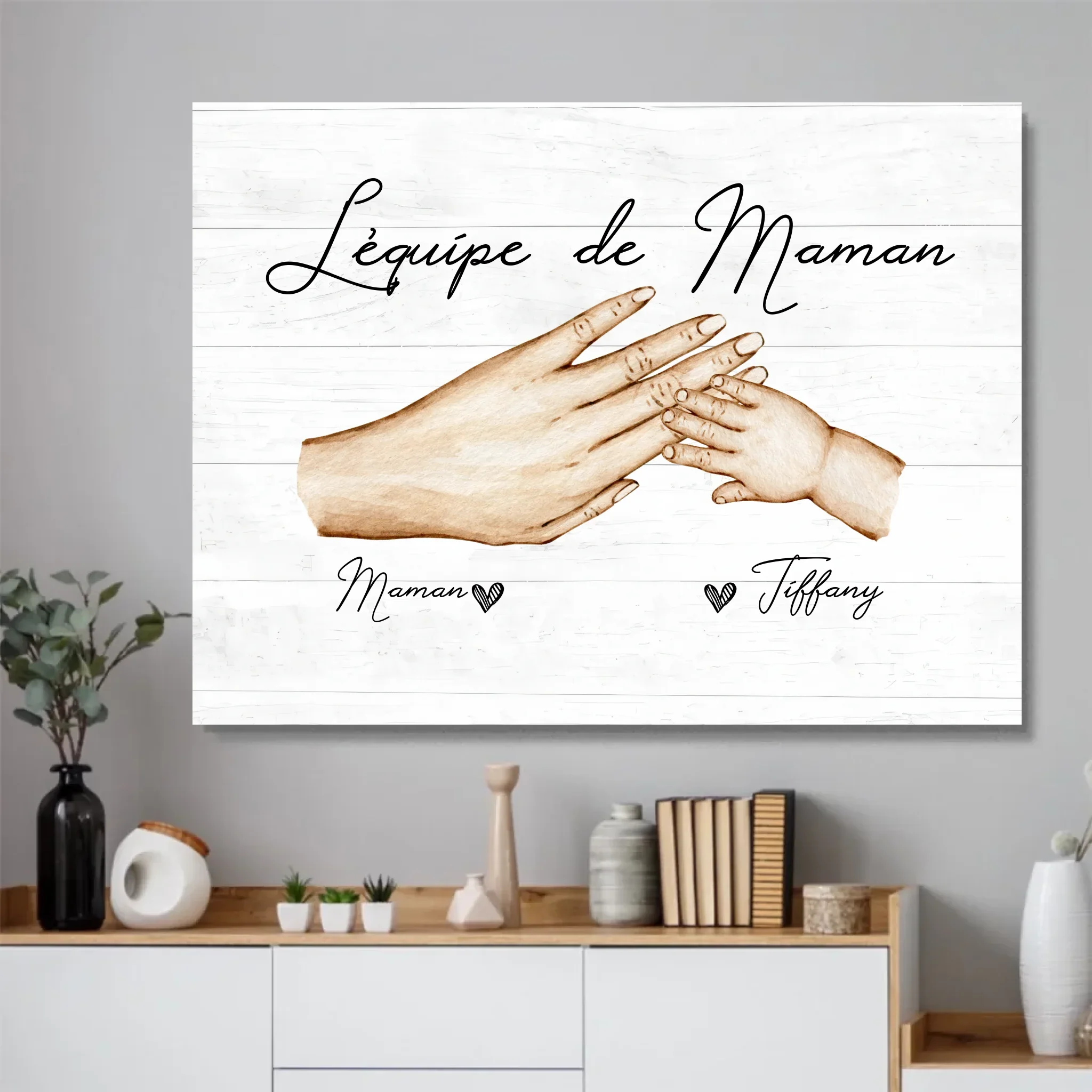 Poster personnalisé "L'équipe de Maman" - Image 4
