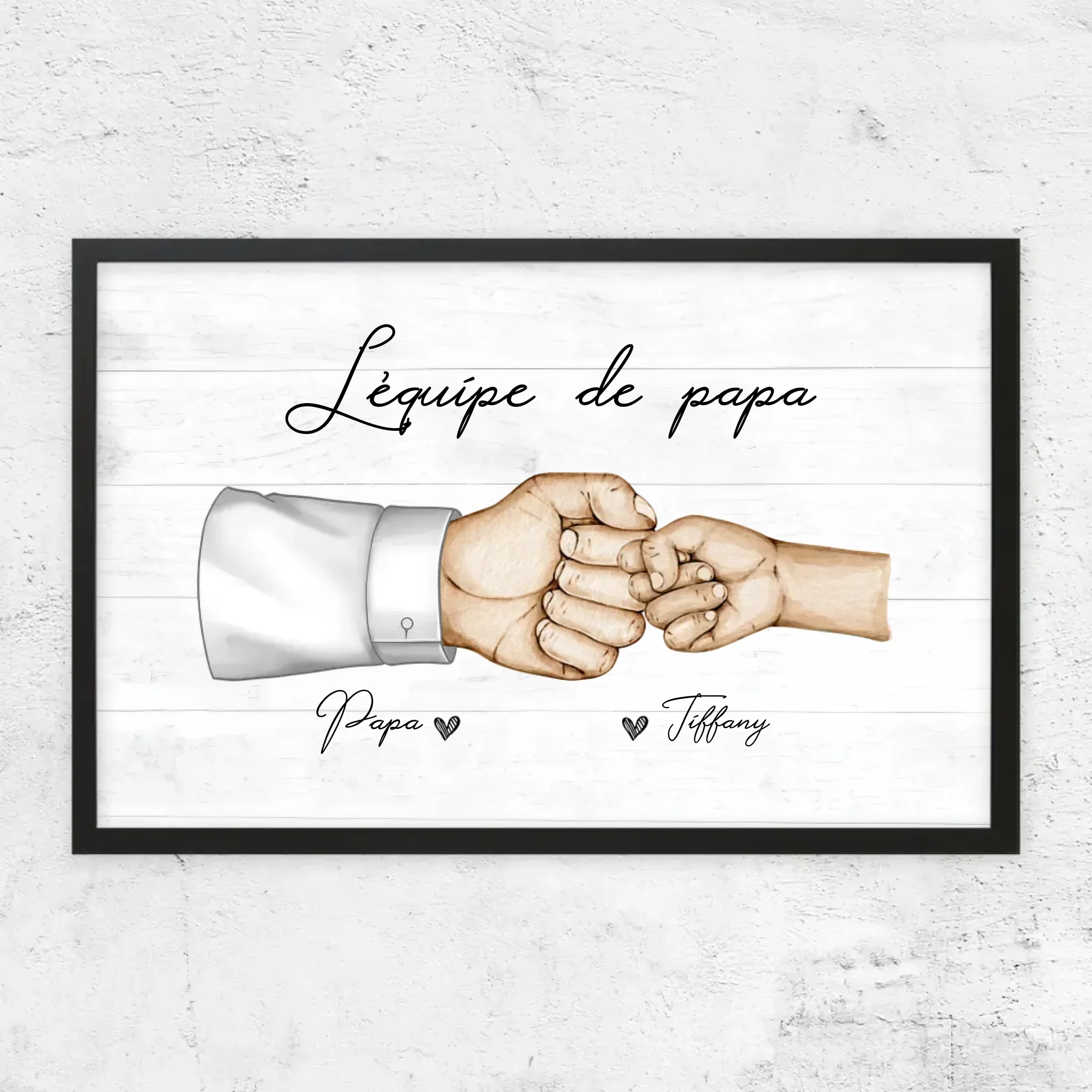 Poster personnalisé "L'équipe de papa" - Image 5