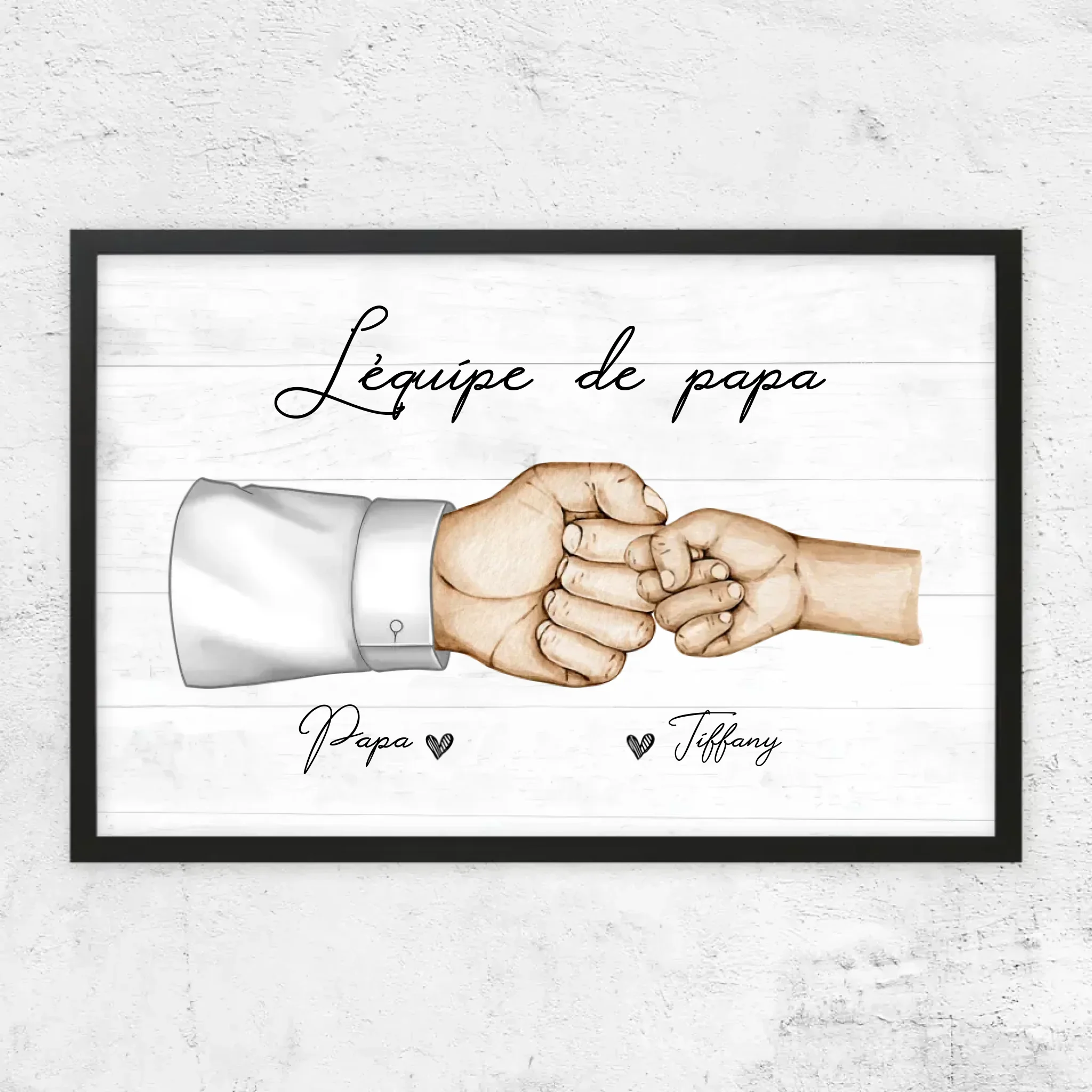Poster personnalisé "L'équipe de papa" - Image 7