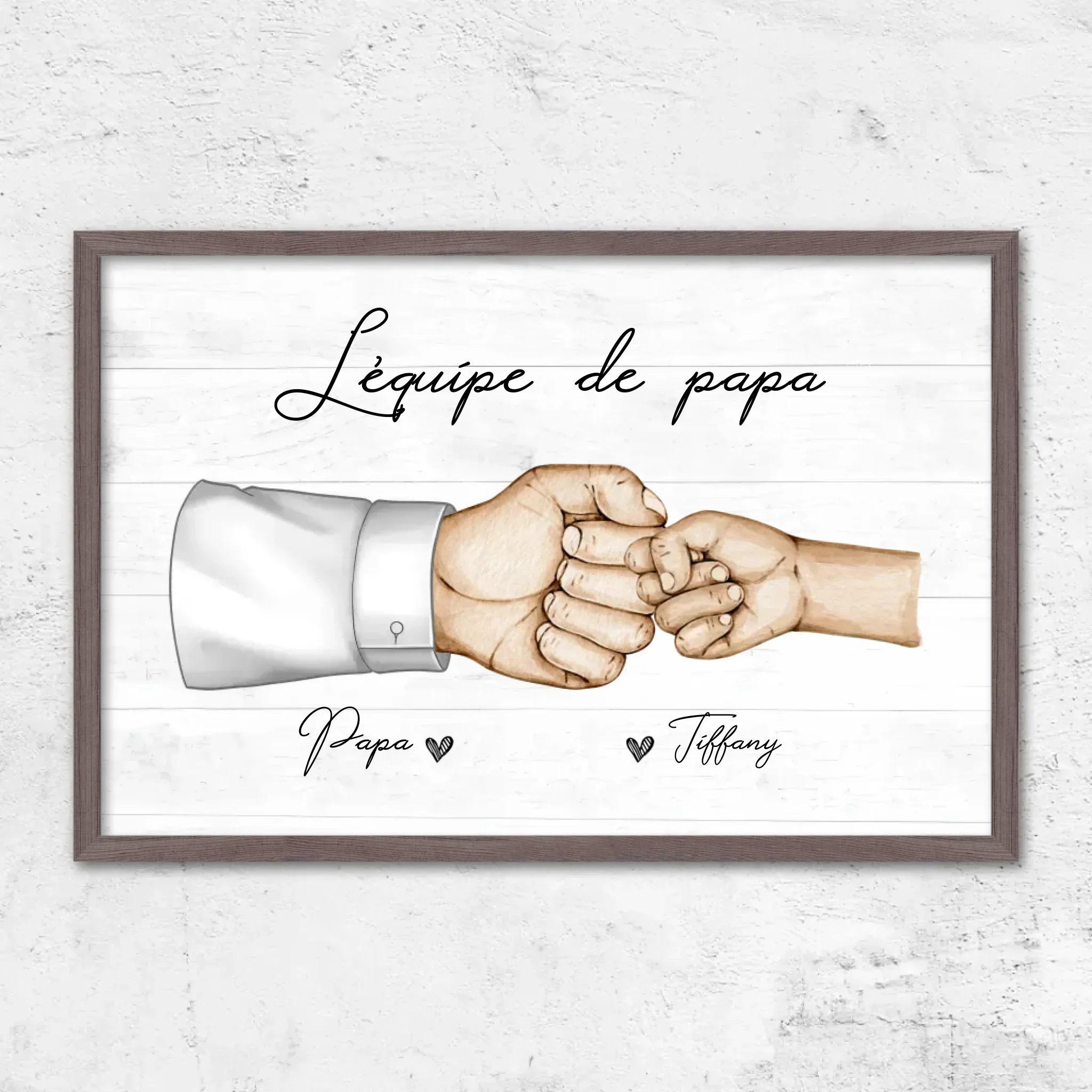 Poster personnalisé "L'équipe de papa" - Image 9