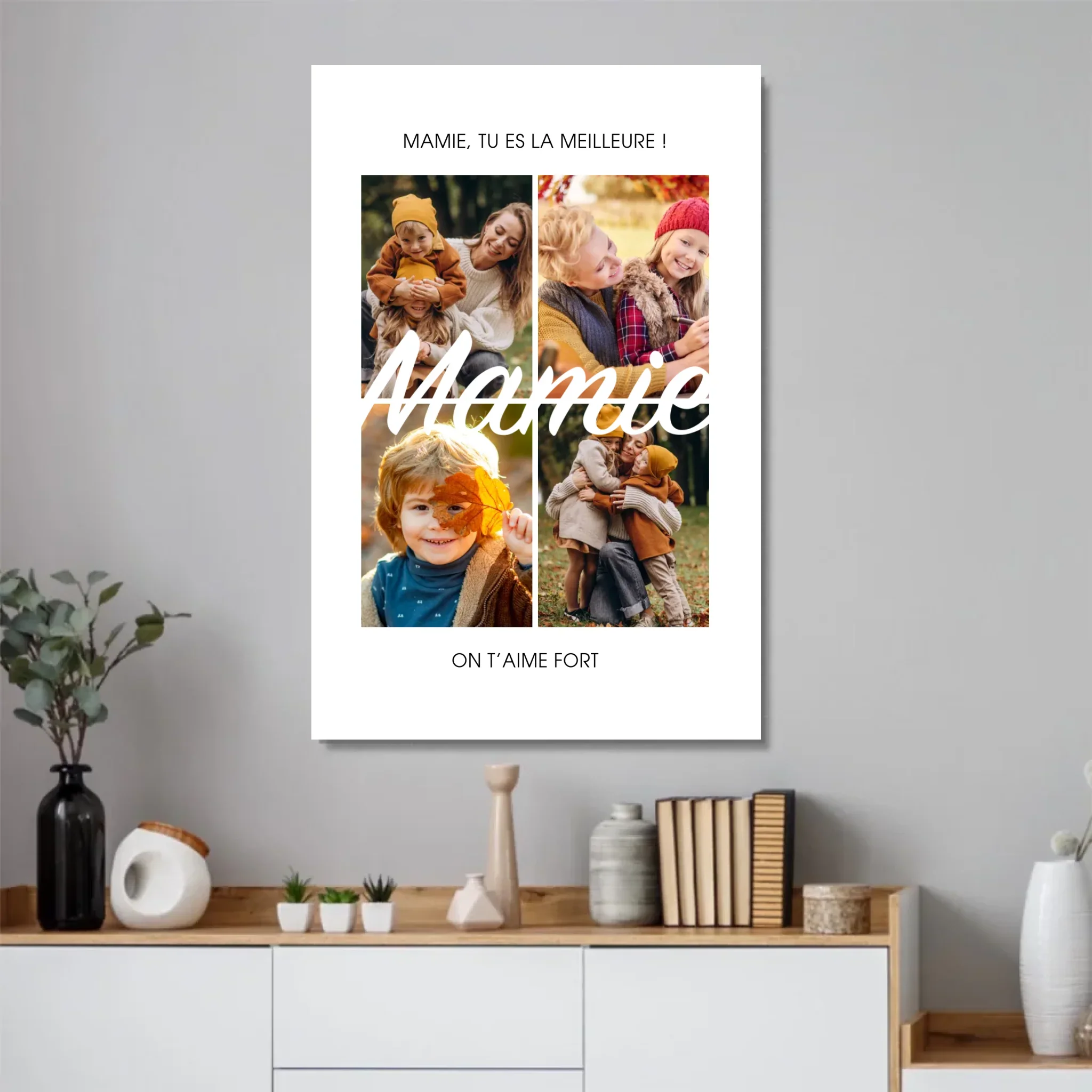 Poster personnalisé – Mamie, tu es la meilleure - Image 2