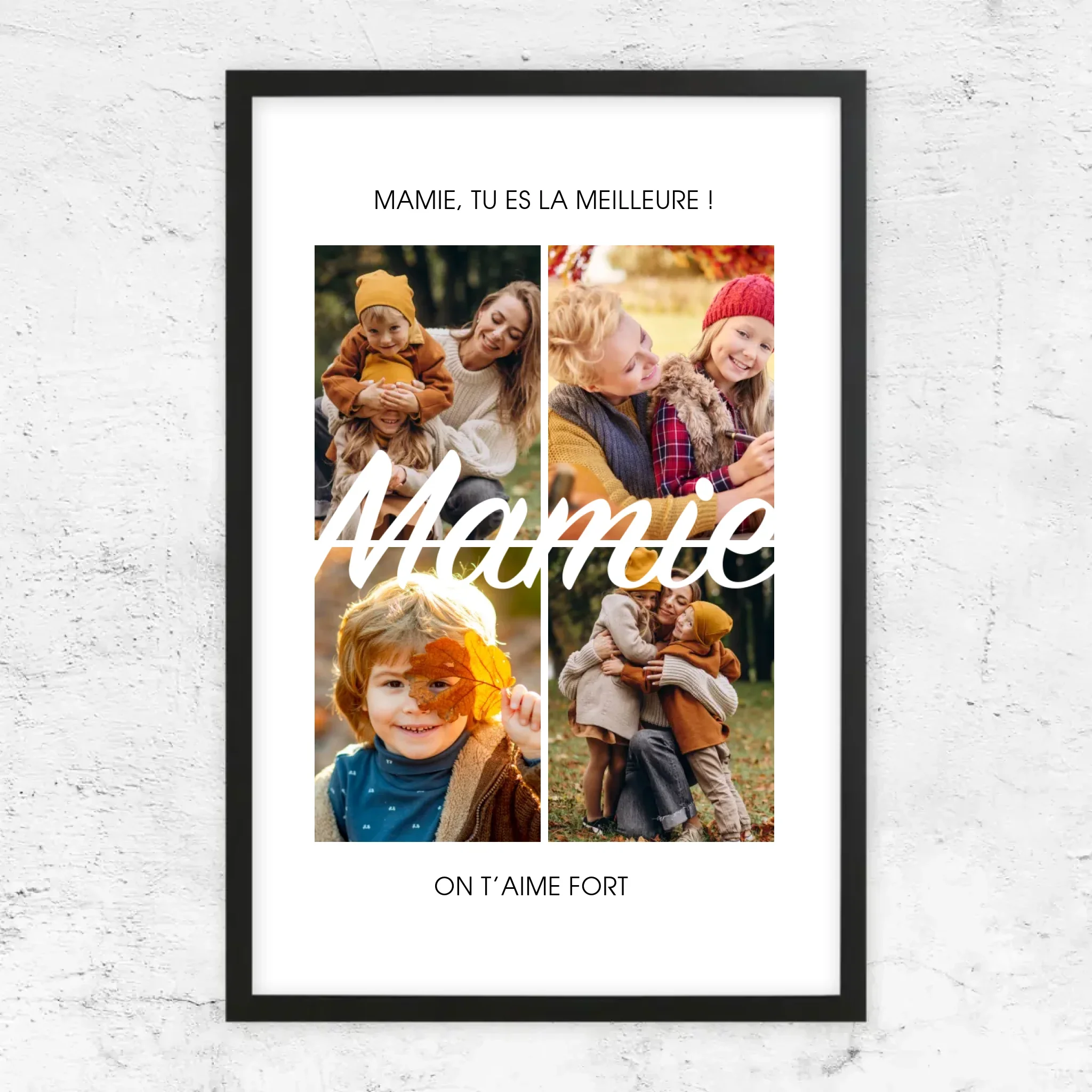 Poster personnalisé – Mamie, tu es la meilleure - Image 8