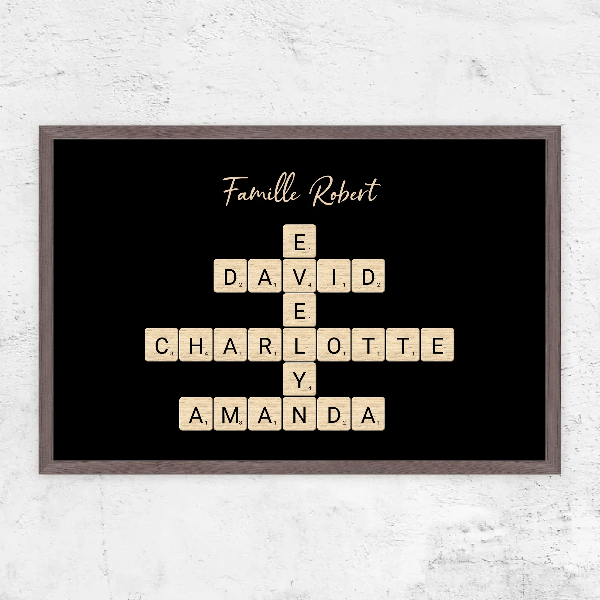 Poster personnalisé “Mots croisés famille - Horizontal” - Image 10