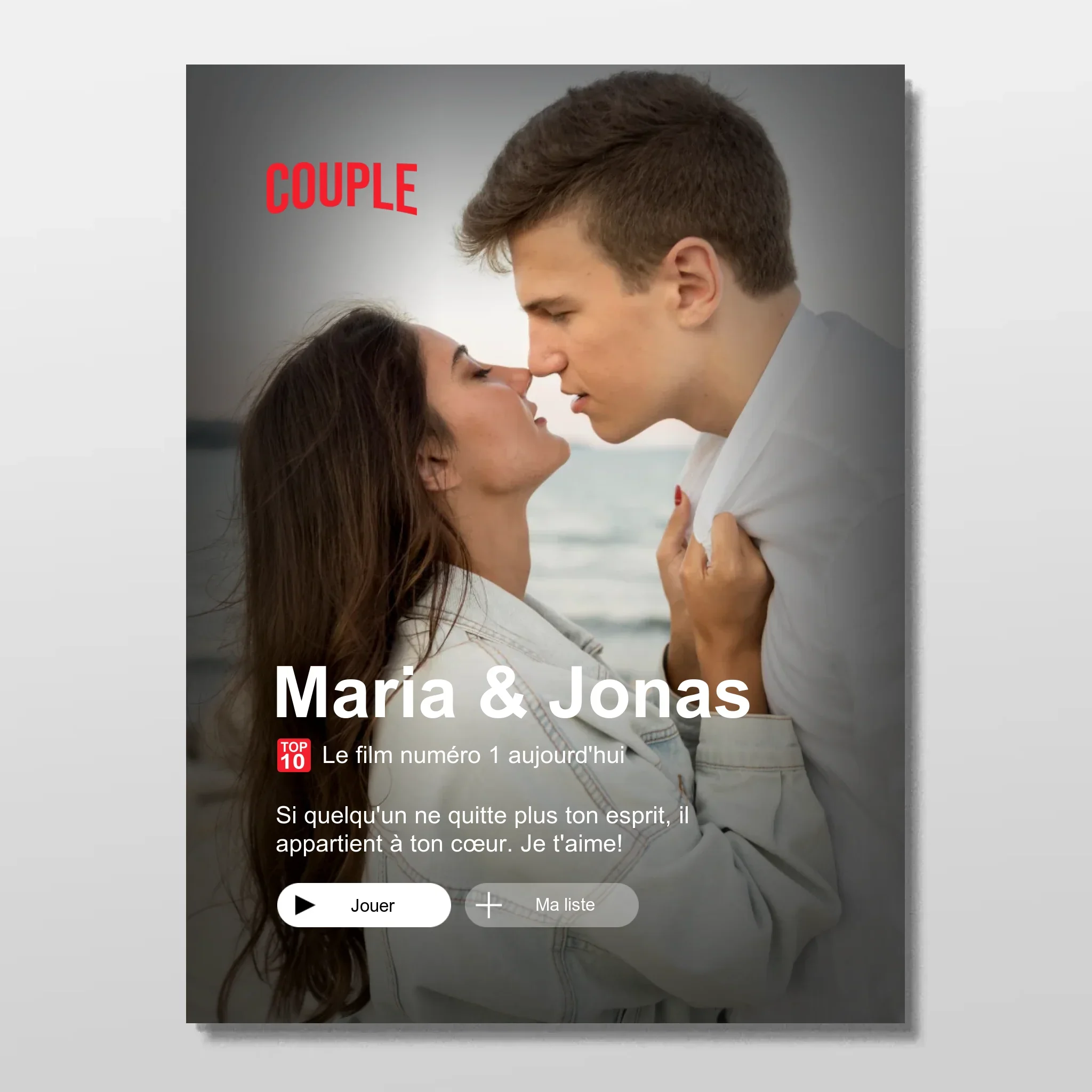 Poster personnalisé “Notre couverture” - Image 3