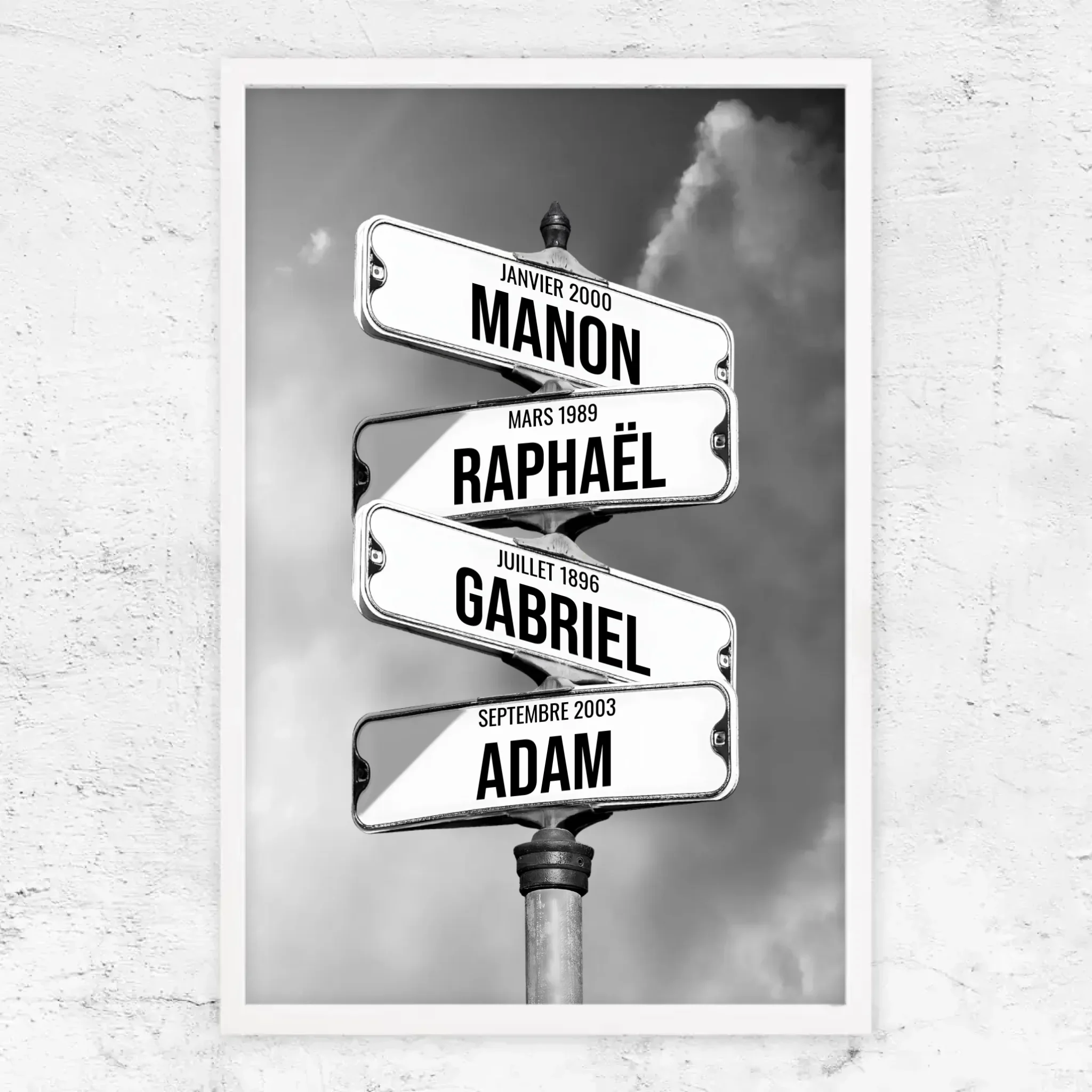 Poster personnalisé – Panneaux de rue avec noms de famille - Image 15