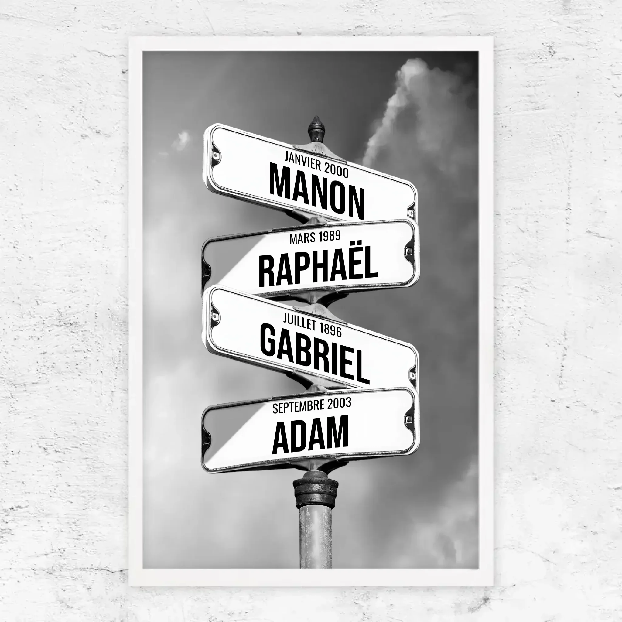 Poster personnalisé – Panneaux de rue avec noms de famille - Image 16