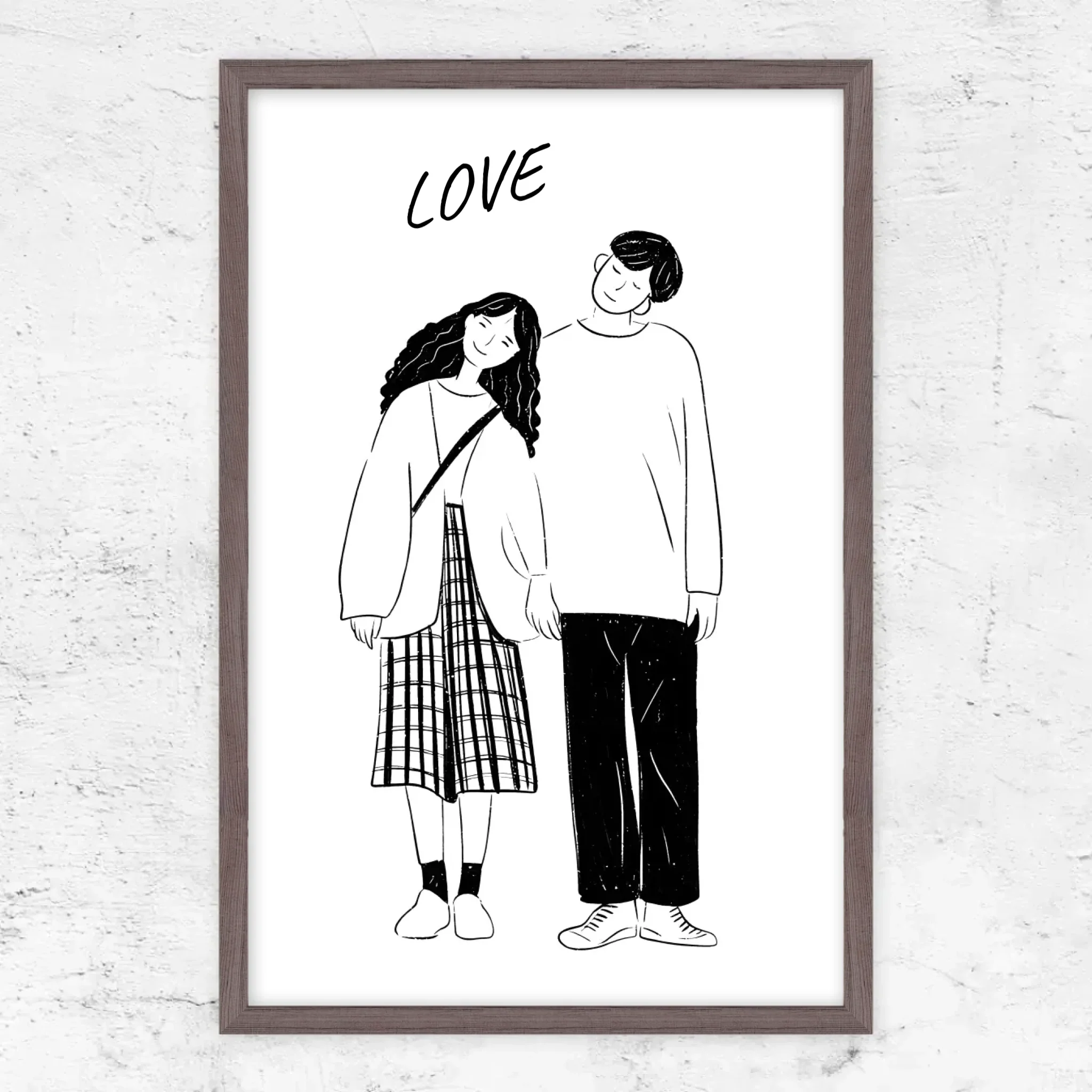 Poster personnalisé – Photo en dessin au trait - Image 10
