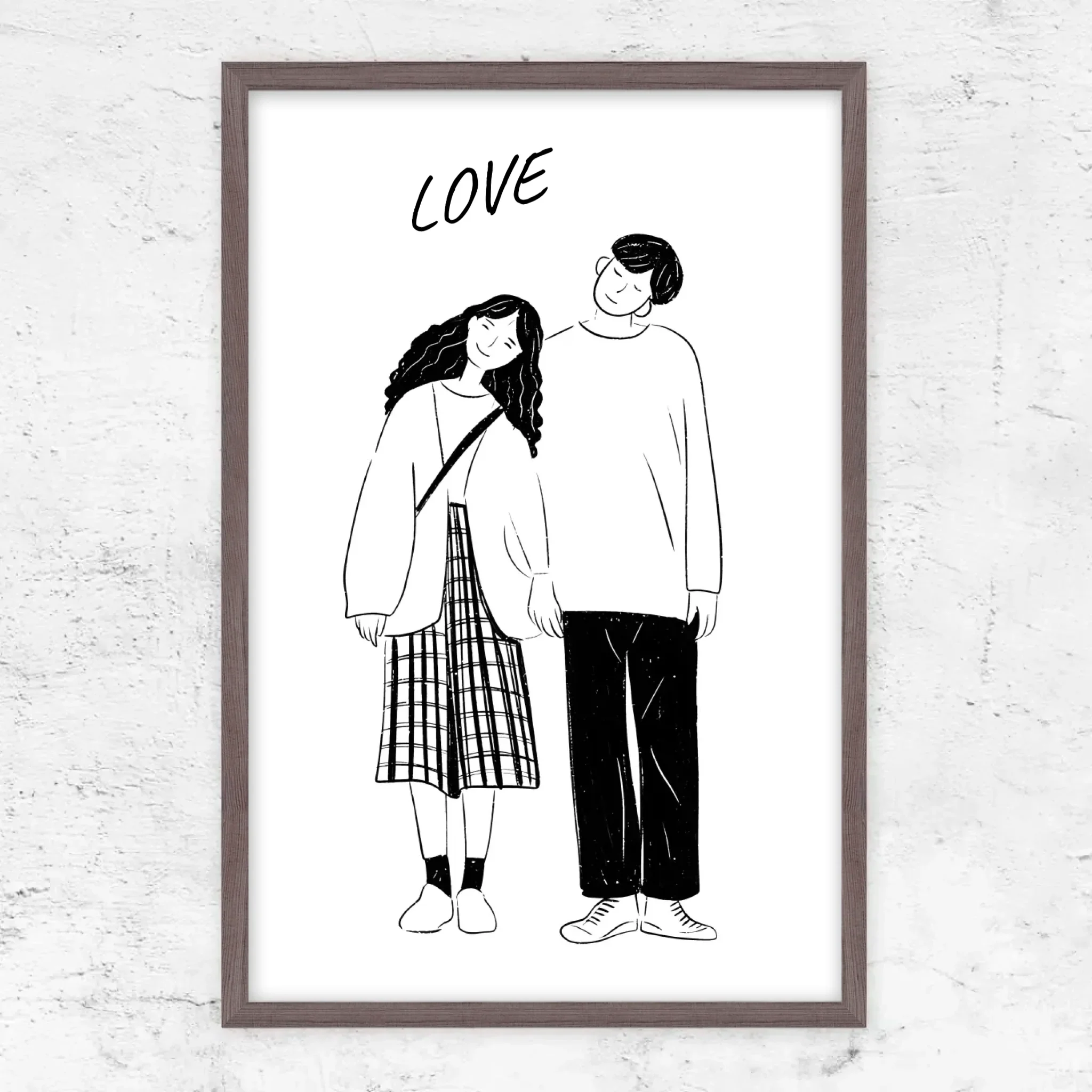 Poster personnalisé – Photo en dessin au trait - Image 11