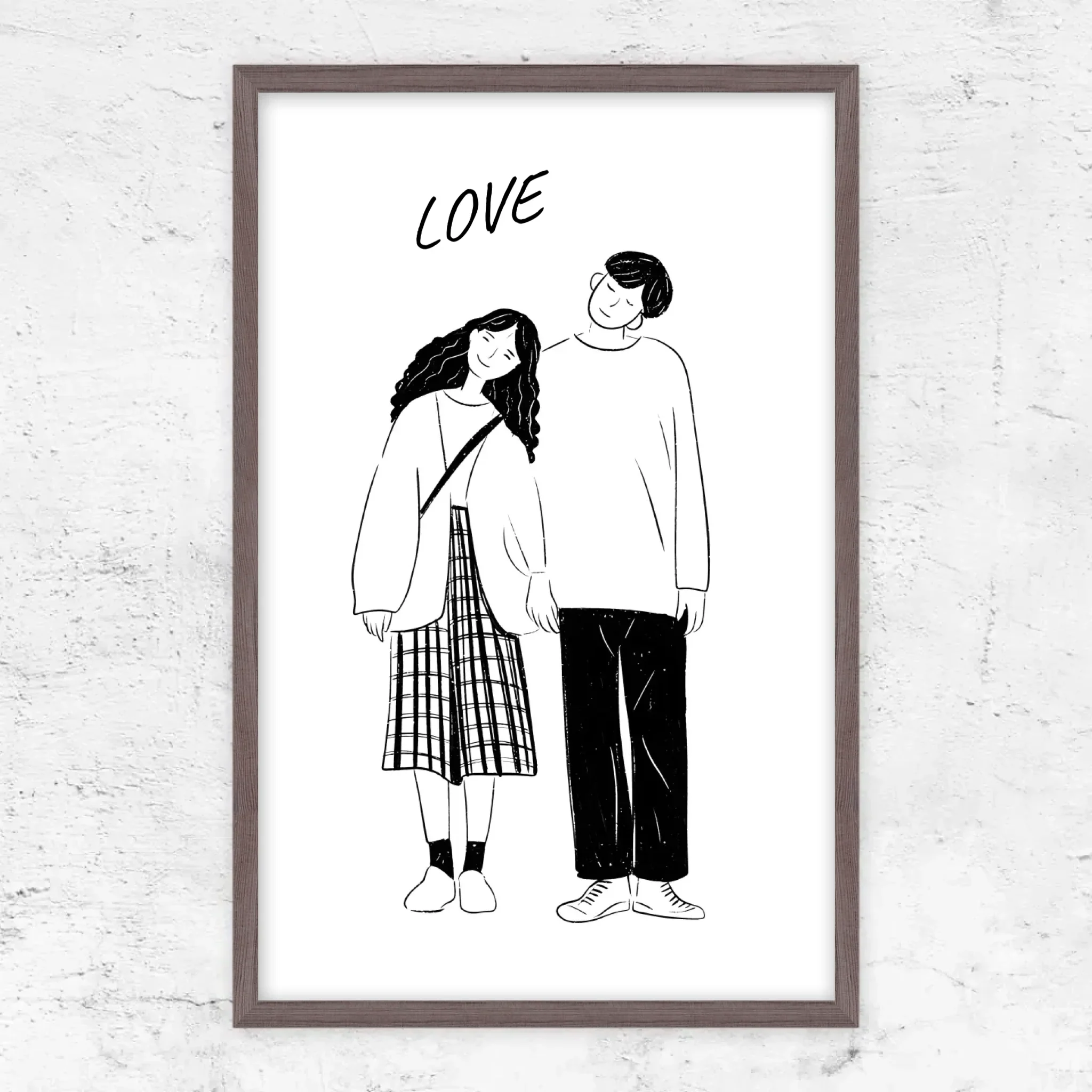 Poster personnalisé – Photo en dessin au trait - Image 12