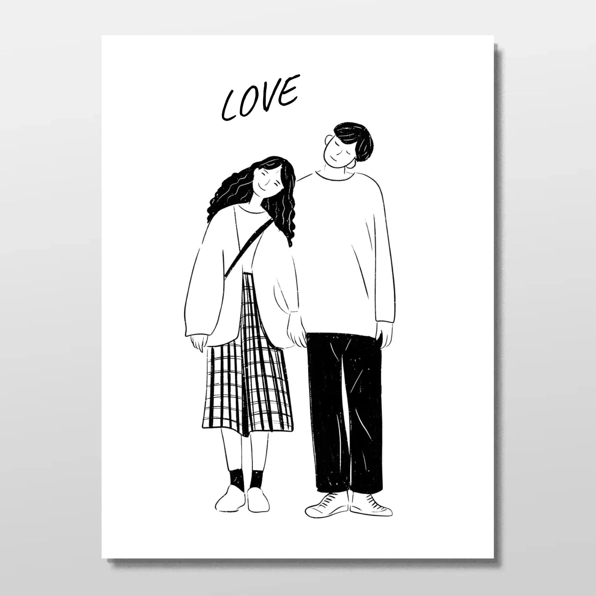 Poster personnalisé – Photo en dessin au trait - Image 3