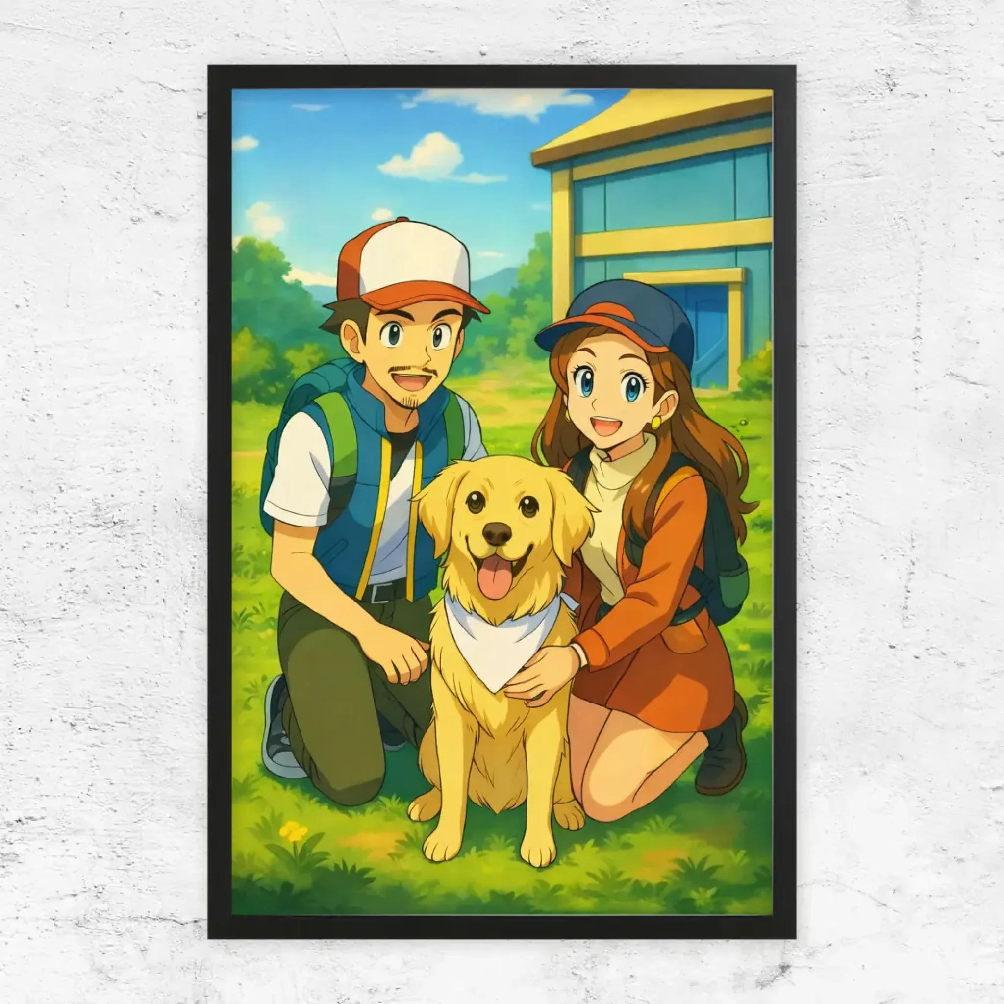 Poster personnalisé – Portrait de dresseur de monstres anime - Image 8