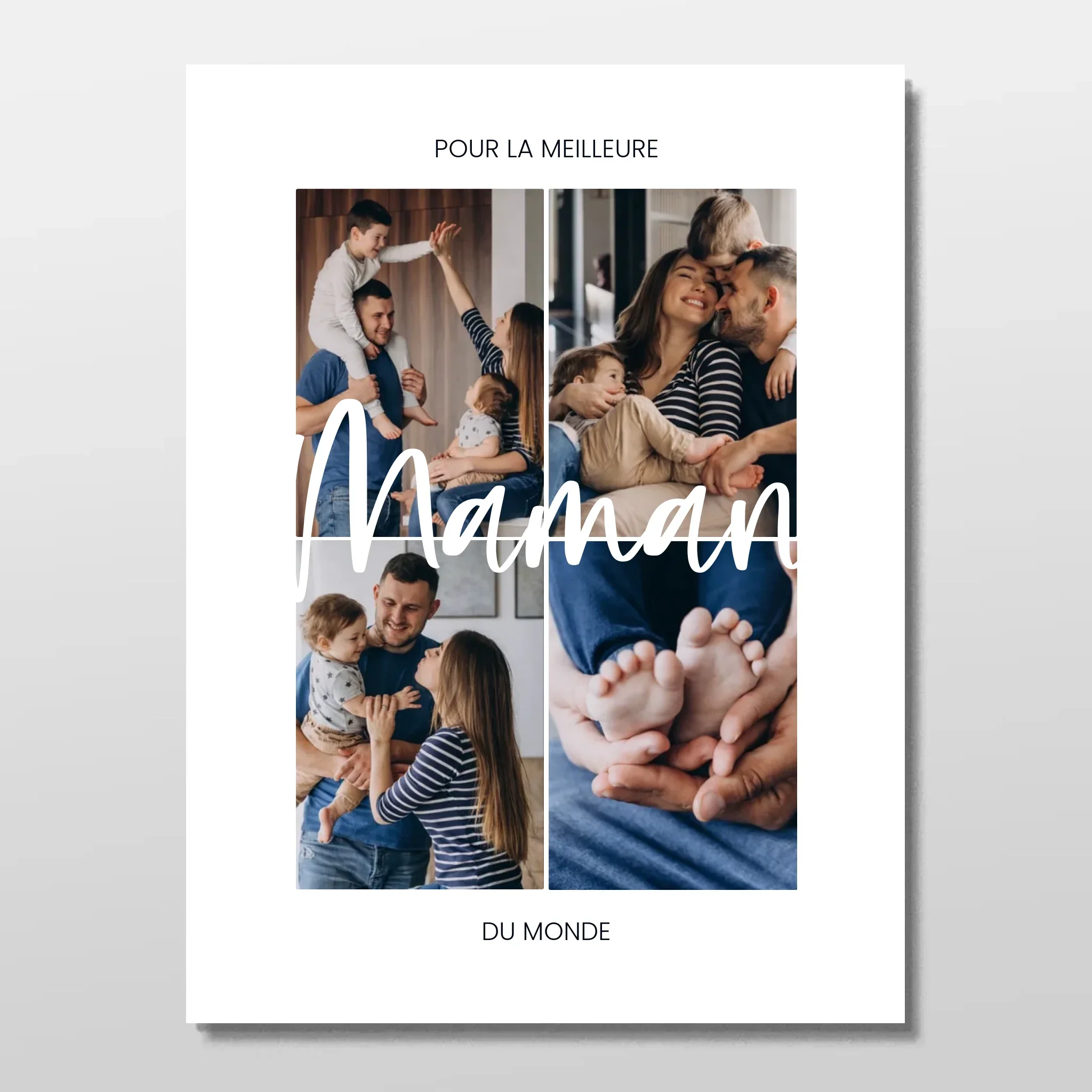 Poster personnalisé – Pour la meilleure maman du monde - Image 3