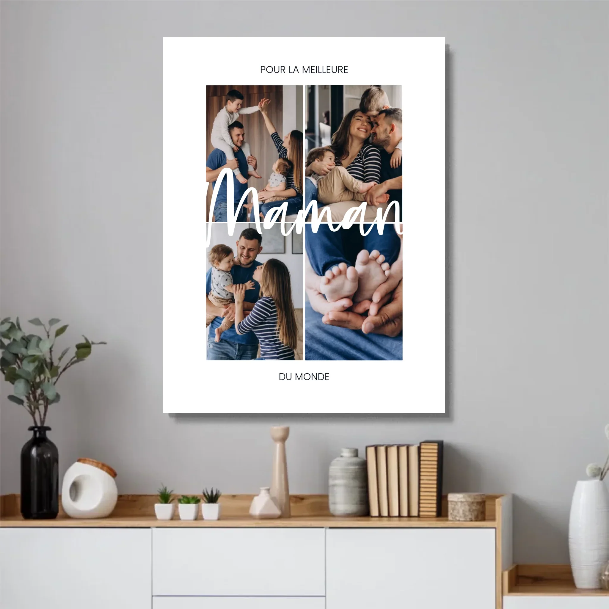 Poster personnalisé – Pour la meilleure maman du monde - Image 4