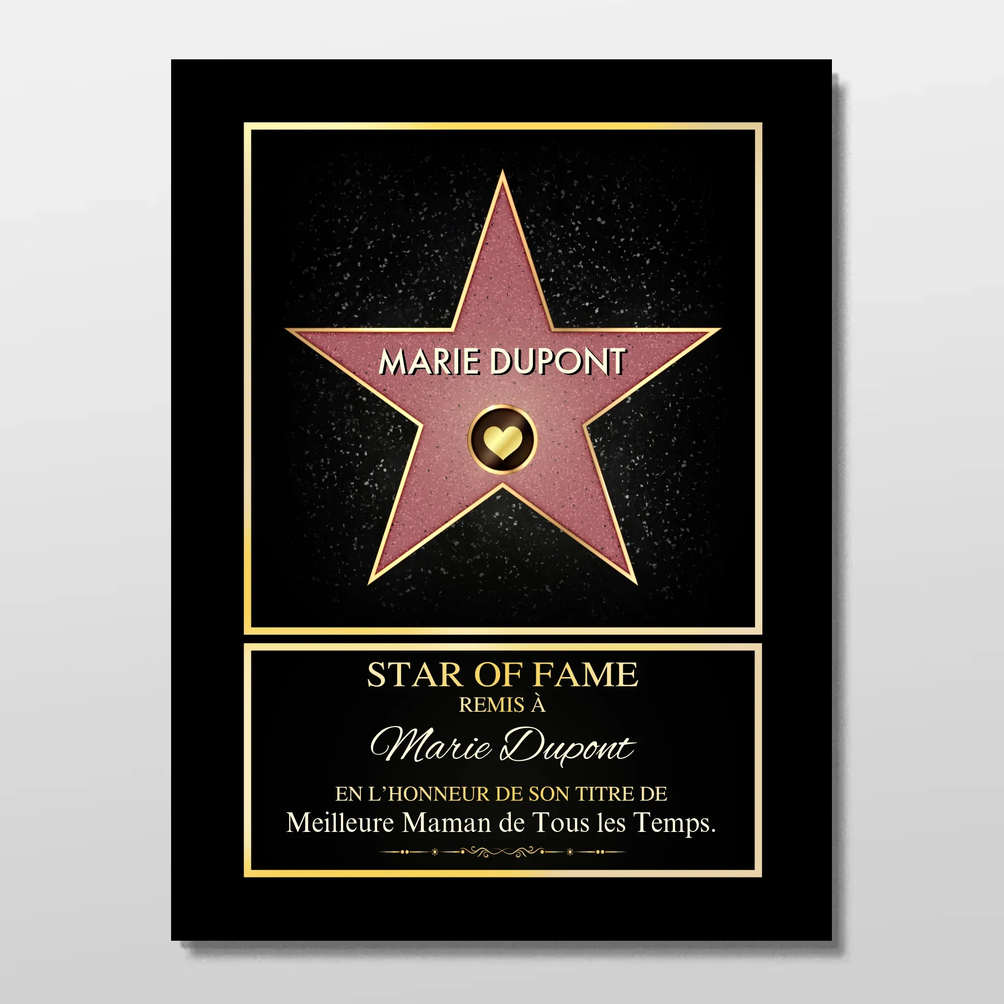 Poster personnalisé "Star of Fame" - Image 3