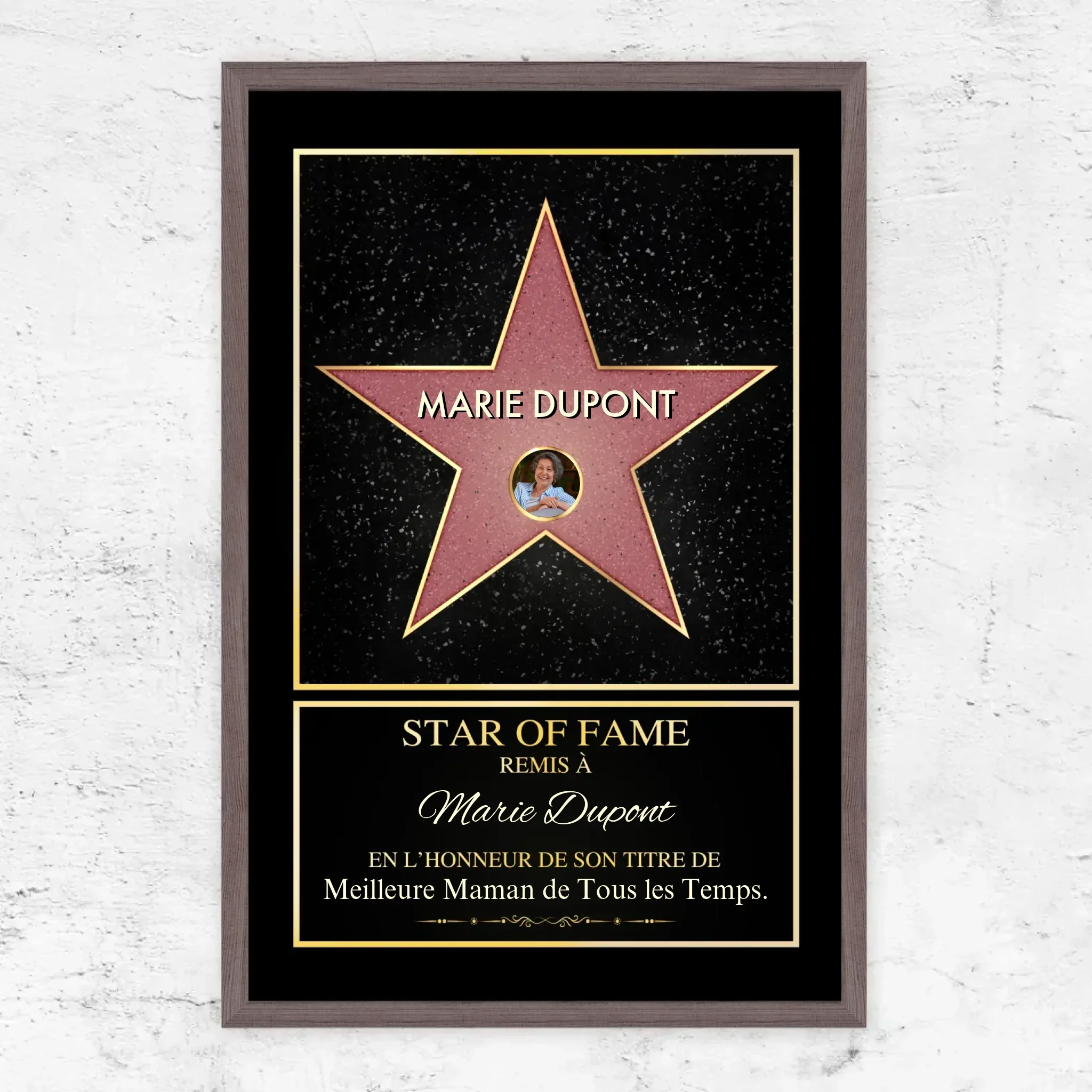 Poster personnalisé "Star of Fame - avec photo" - Image 11