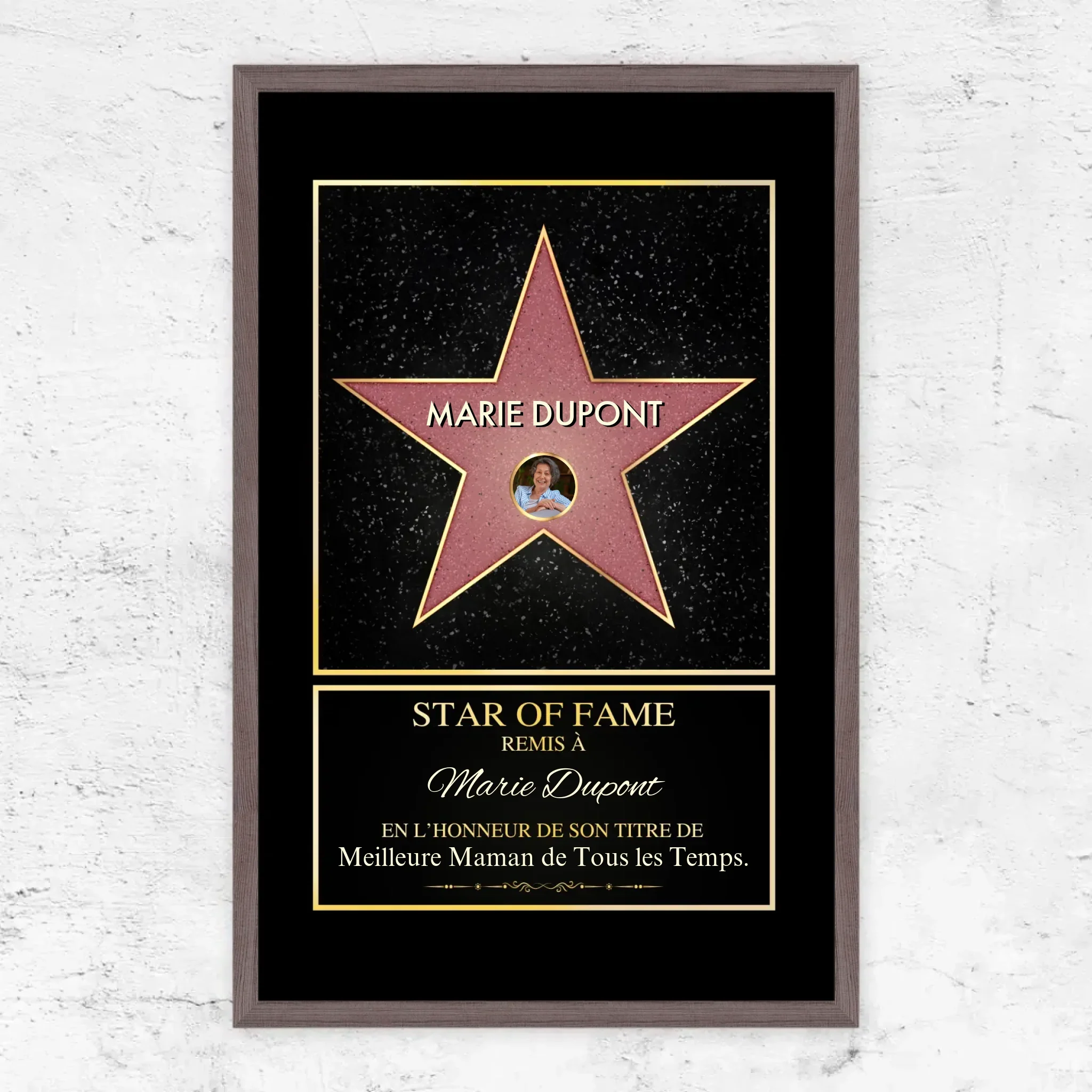 Poster personnalisé "Star of Fame - avec photo" - Image 12