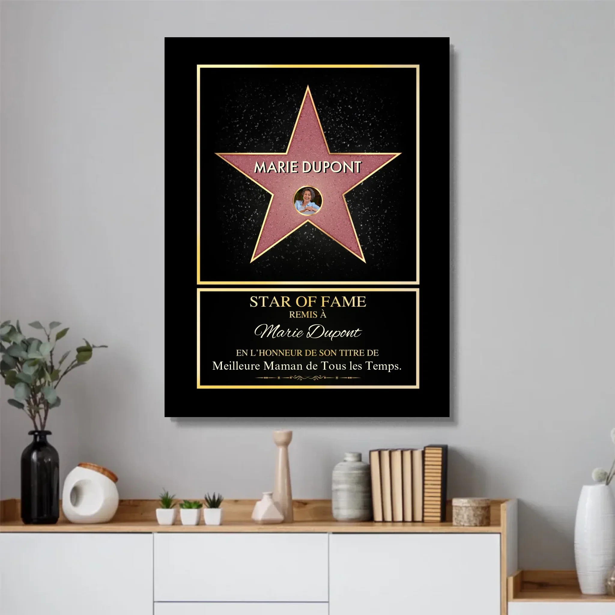 Poster personnalisé "Star of Fame - avec photo" - Image 4