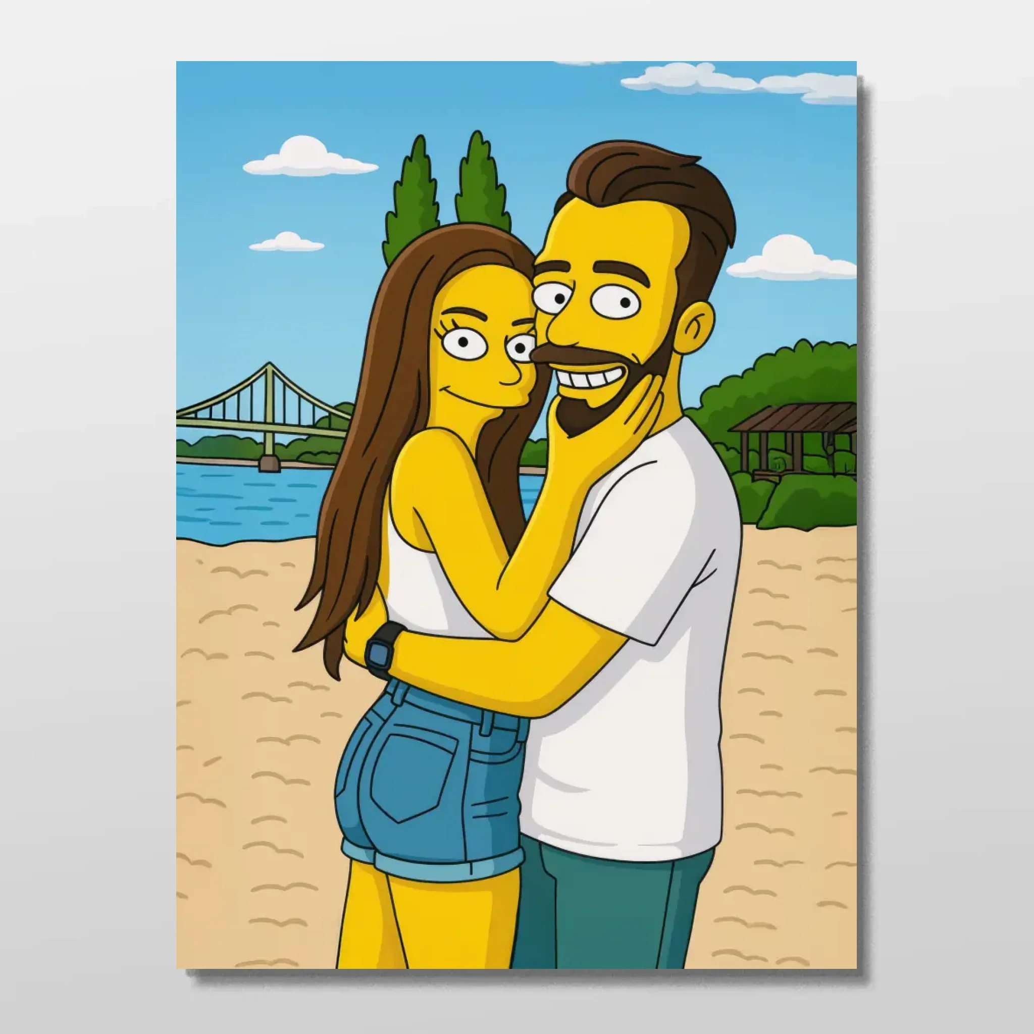 Poster personnalisé – Style cartoon jaune - Image 3