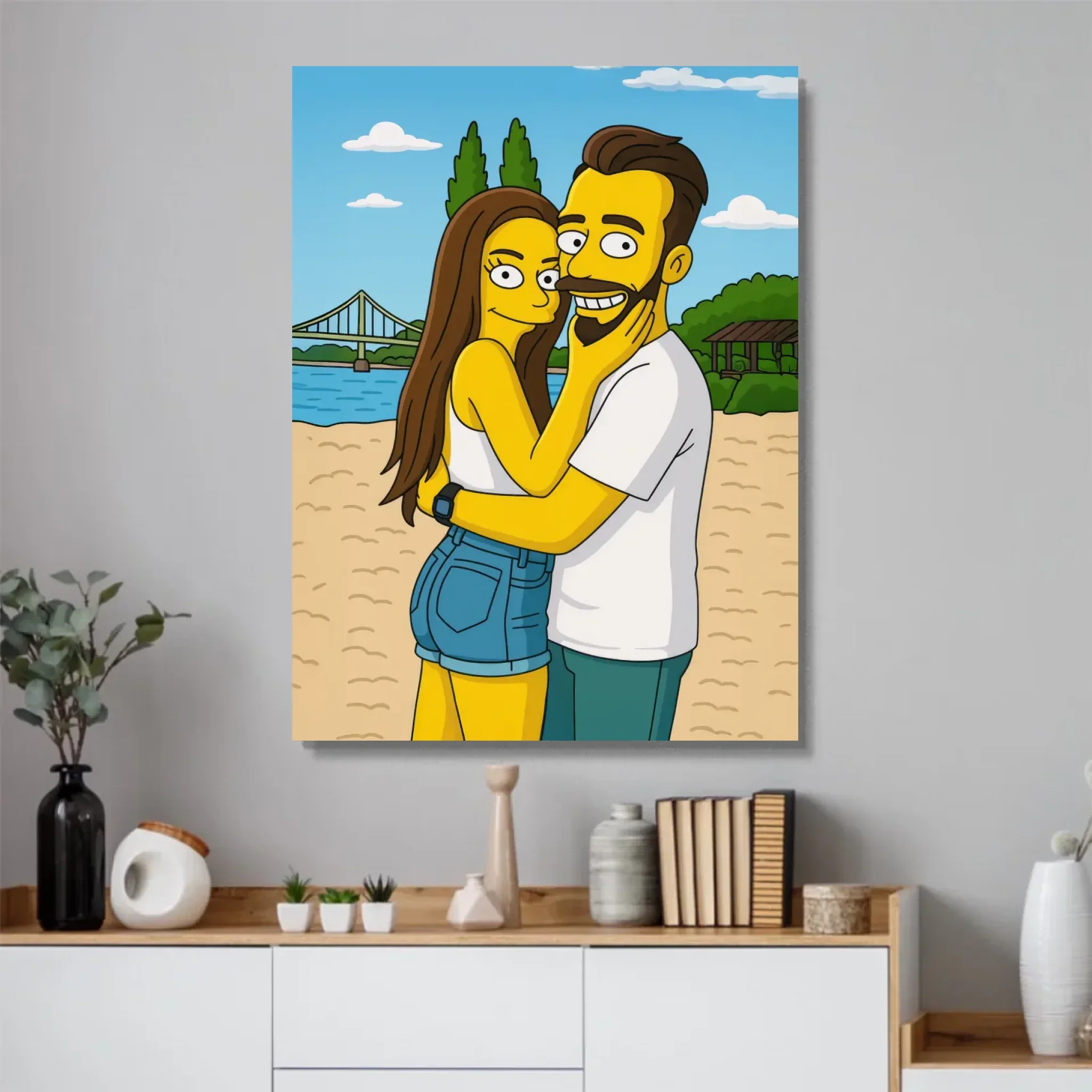 Poster personnalisé – Style cartoon jaune - Image 4