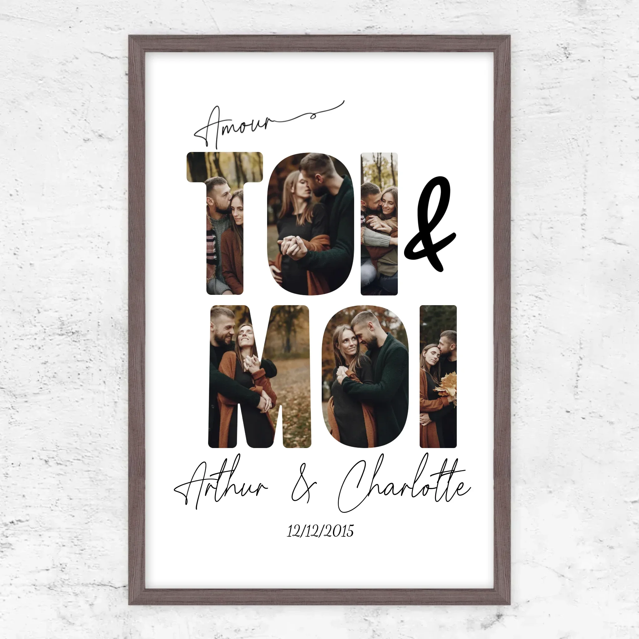 Poster personnalisé “Toi et moi” - Image 10