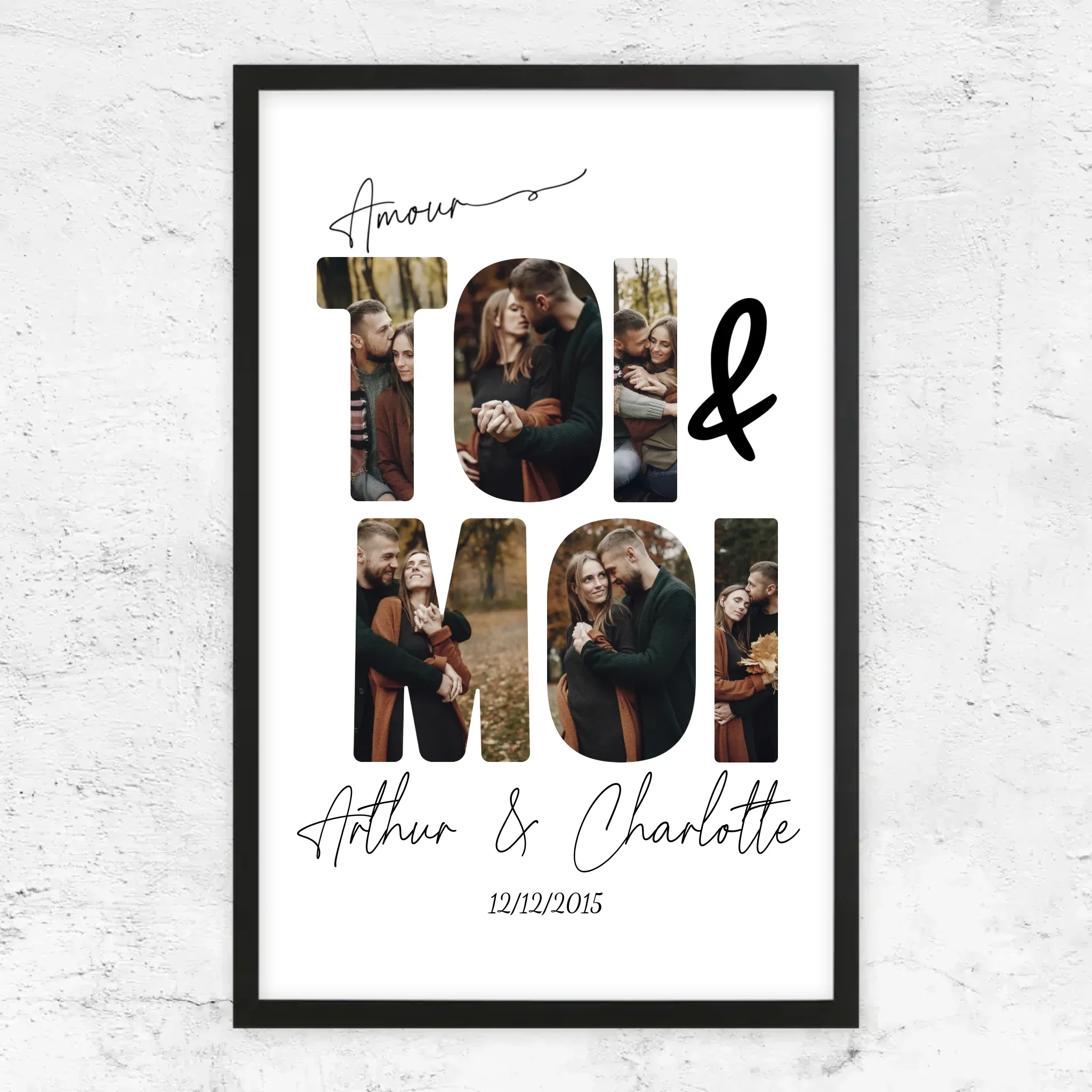 Poster personnalisé “Toi et moi” - Image 5