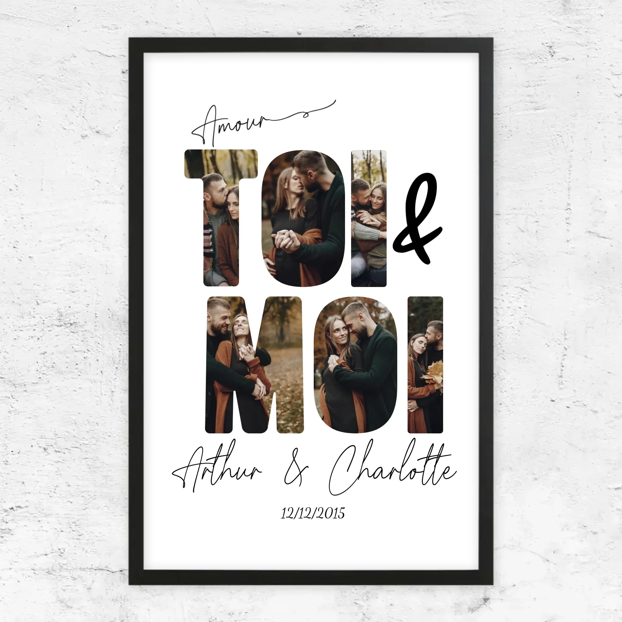 Poster personnalisé “Toi et moi” - Image 7