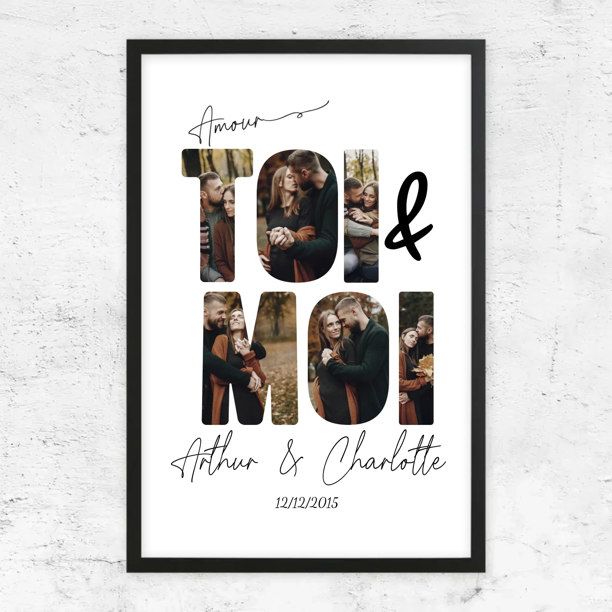 Poster personnalisé “Toi et moi” - Image 8