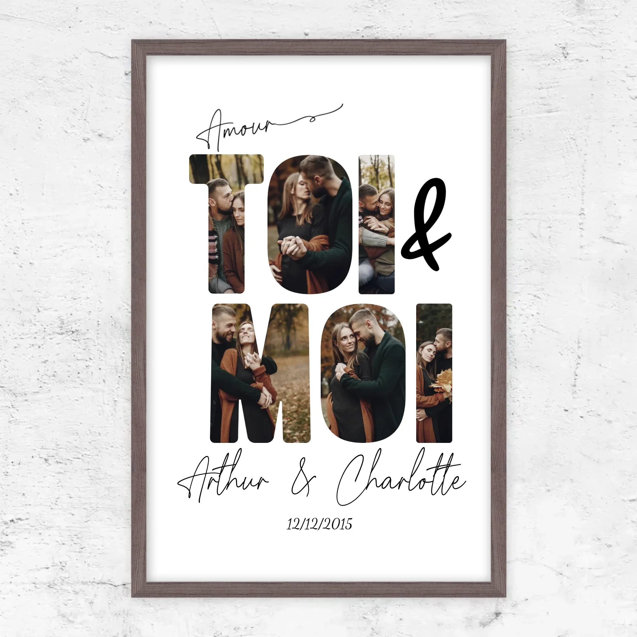 Poster personnalisé “Toi et moi” - Image 9
