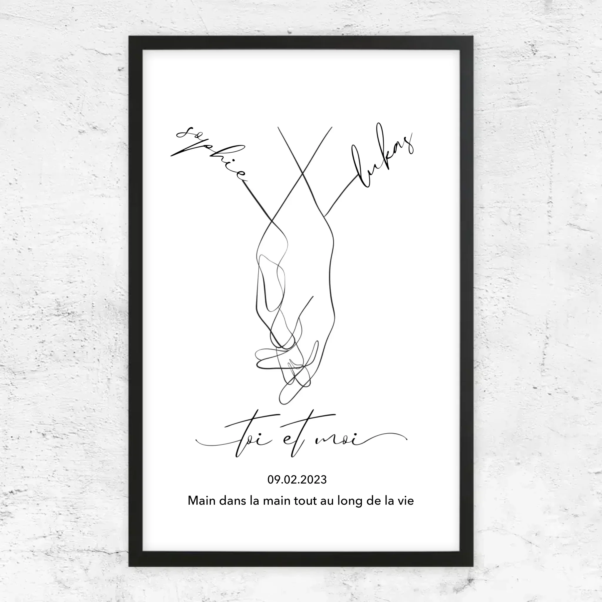 Poster personnalisé “Toi et moi” - Image 5
