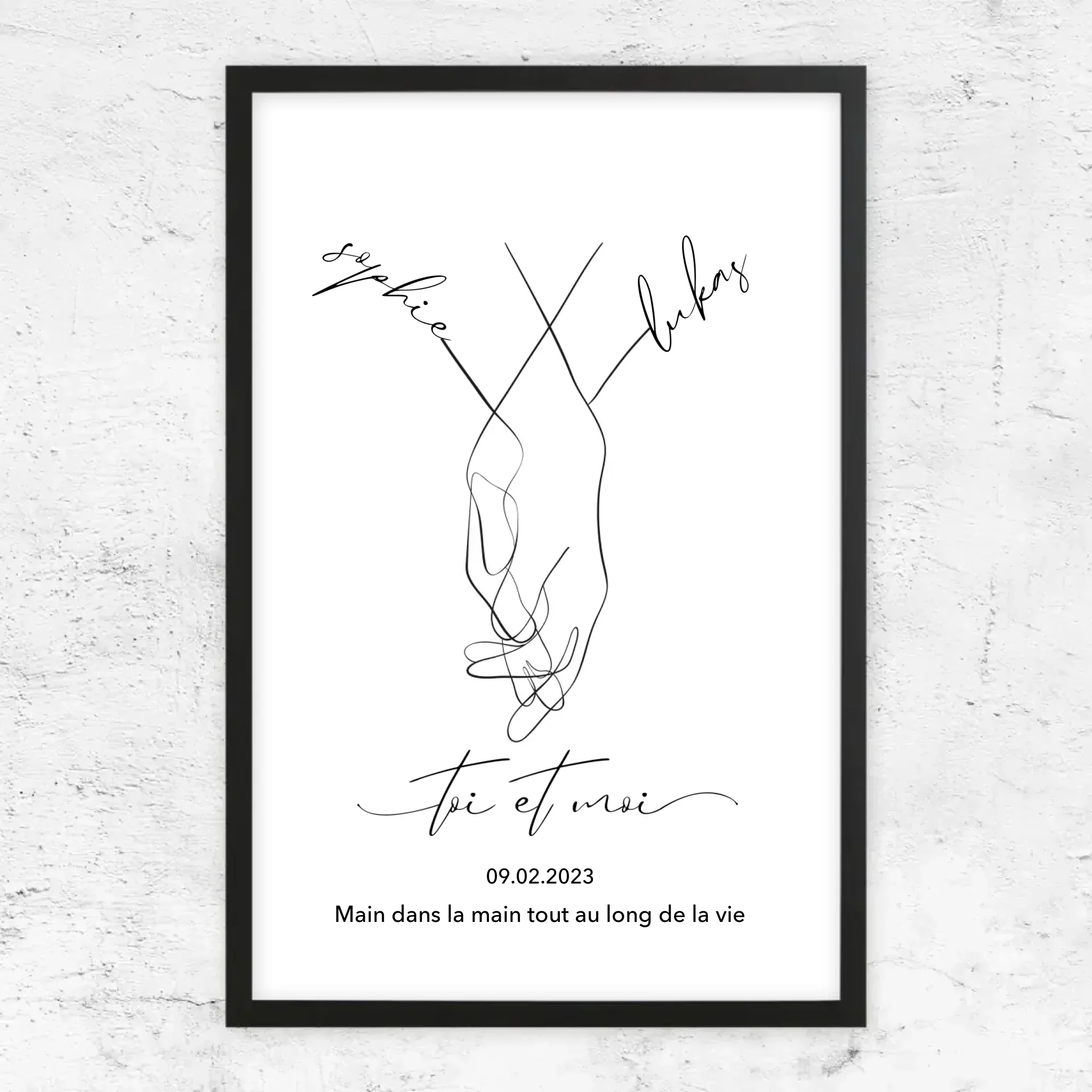 Poster personnalisé “Toi et moi” - Image 7