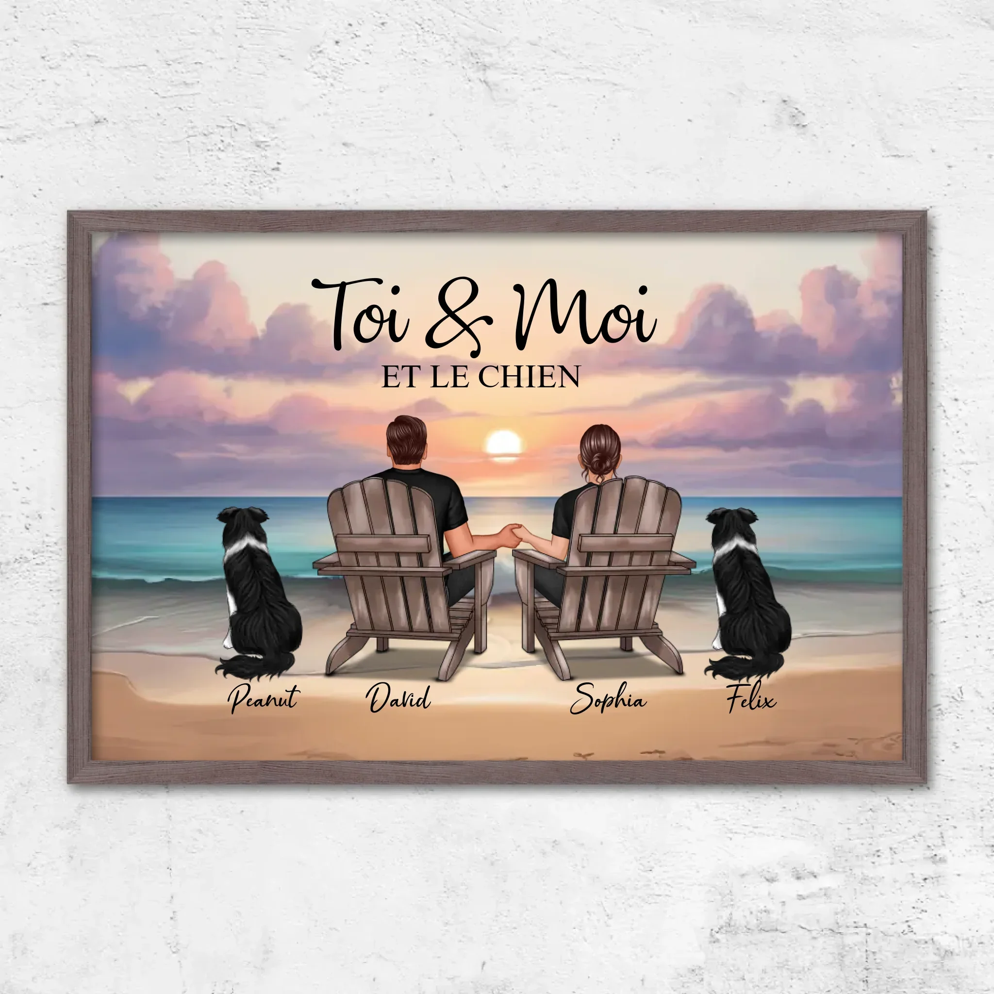 Poster personnalisé “Toi et moi et notre animal de compagnie” - Image 10