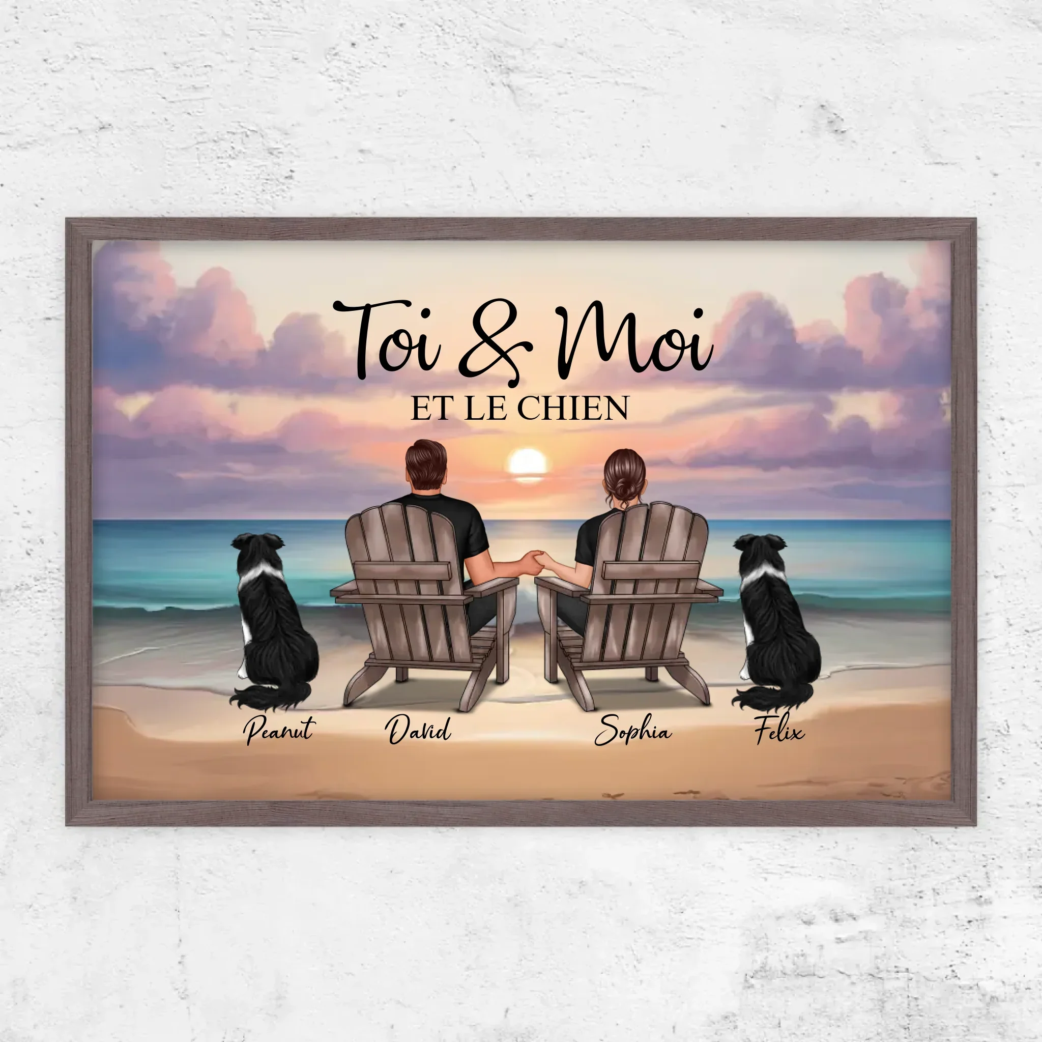 Poster personnalisé “Toi et moi et notre animal de compagnie” - Image 12