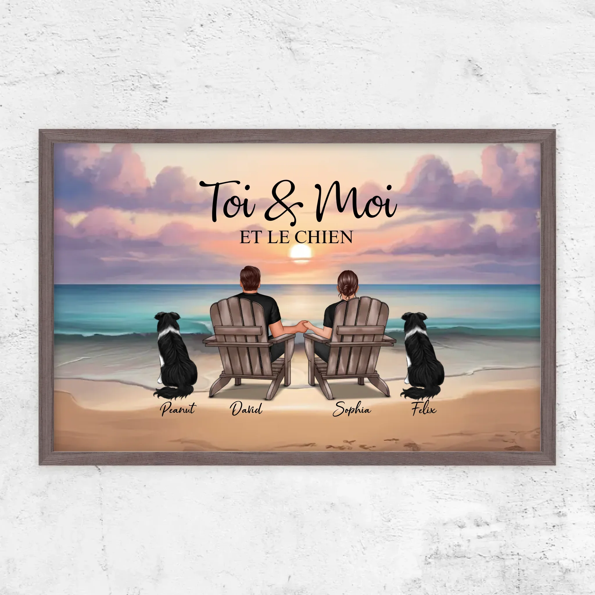 Poster personnalisé “Toi et moi et notre animal de compagnie” - Image 13