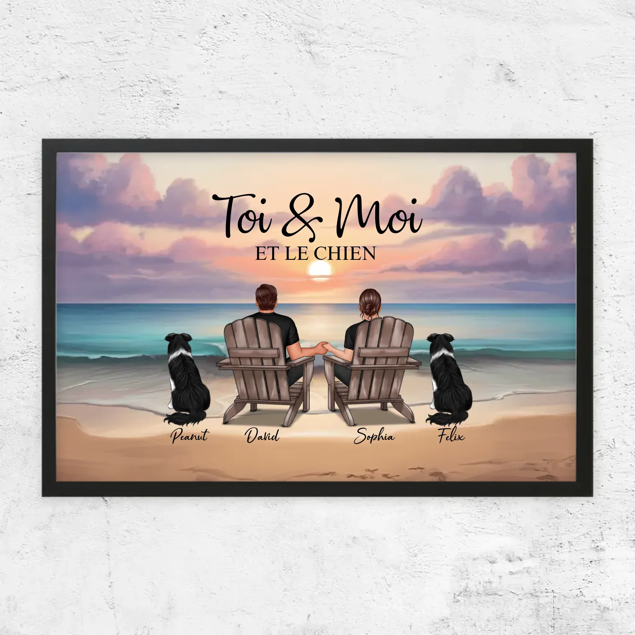 Poster personnalisé “Toi et moi et notre animal de compagnie” - Image 6