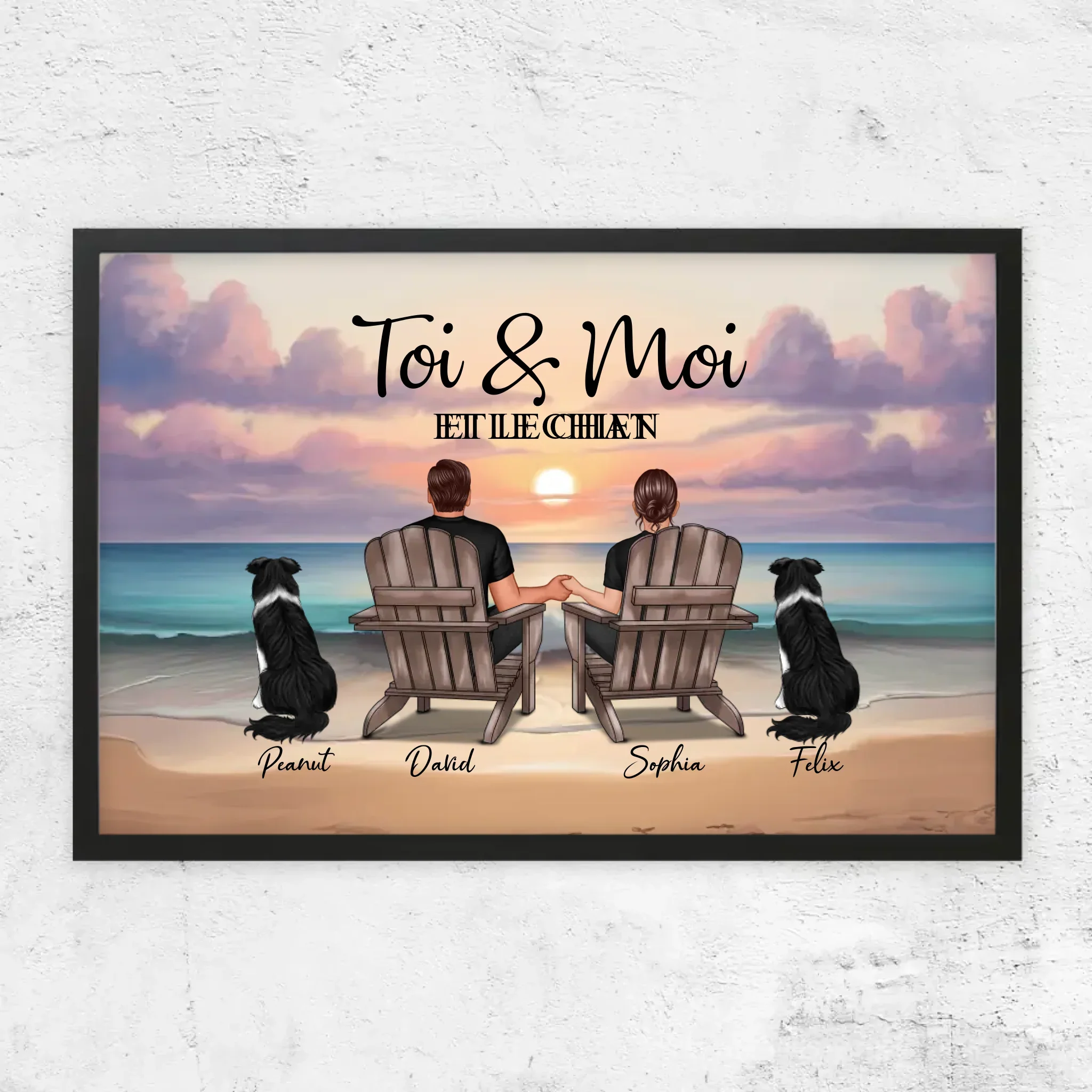 Poster personnalisé “Toi et moi et notre animal de compagnie” - Image 7
