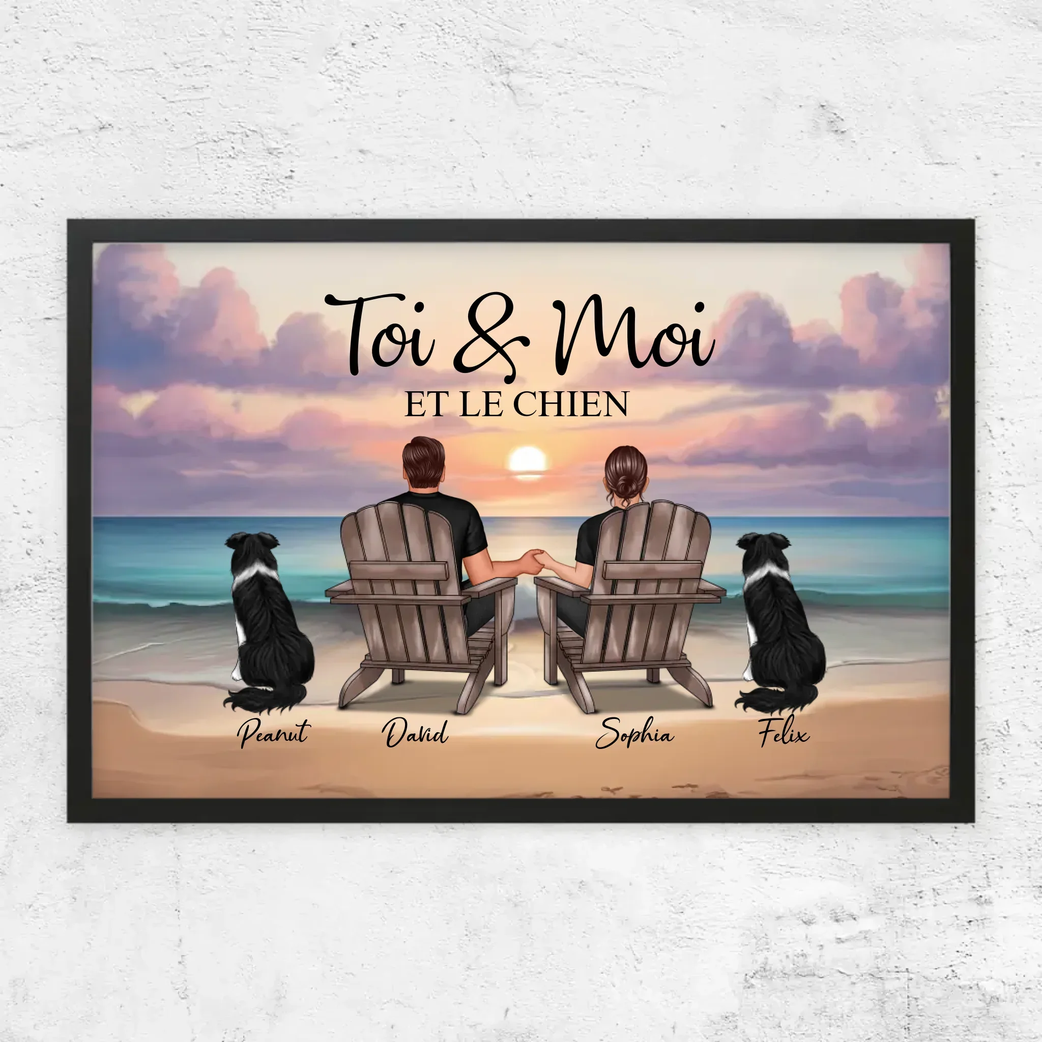 Poster personnalisé “Toi et moi et notre animal de compagnie” - Image 8