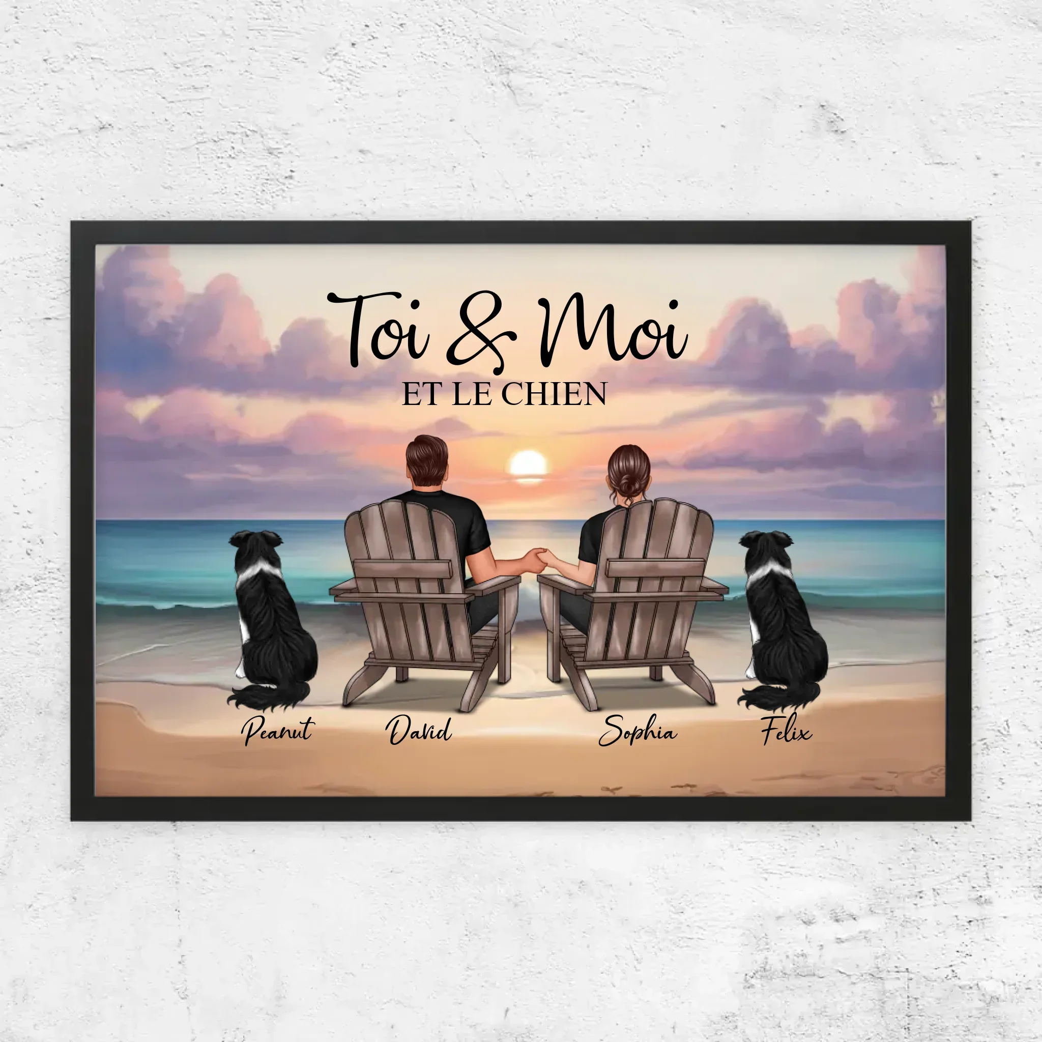 Poster personnalisé “Toi et moi et notre animal de compagnie” - Image 9