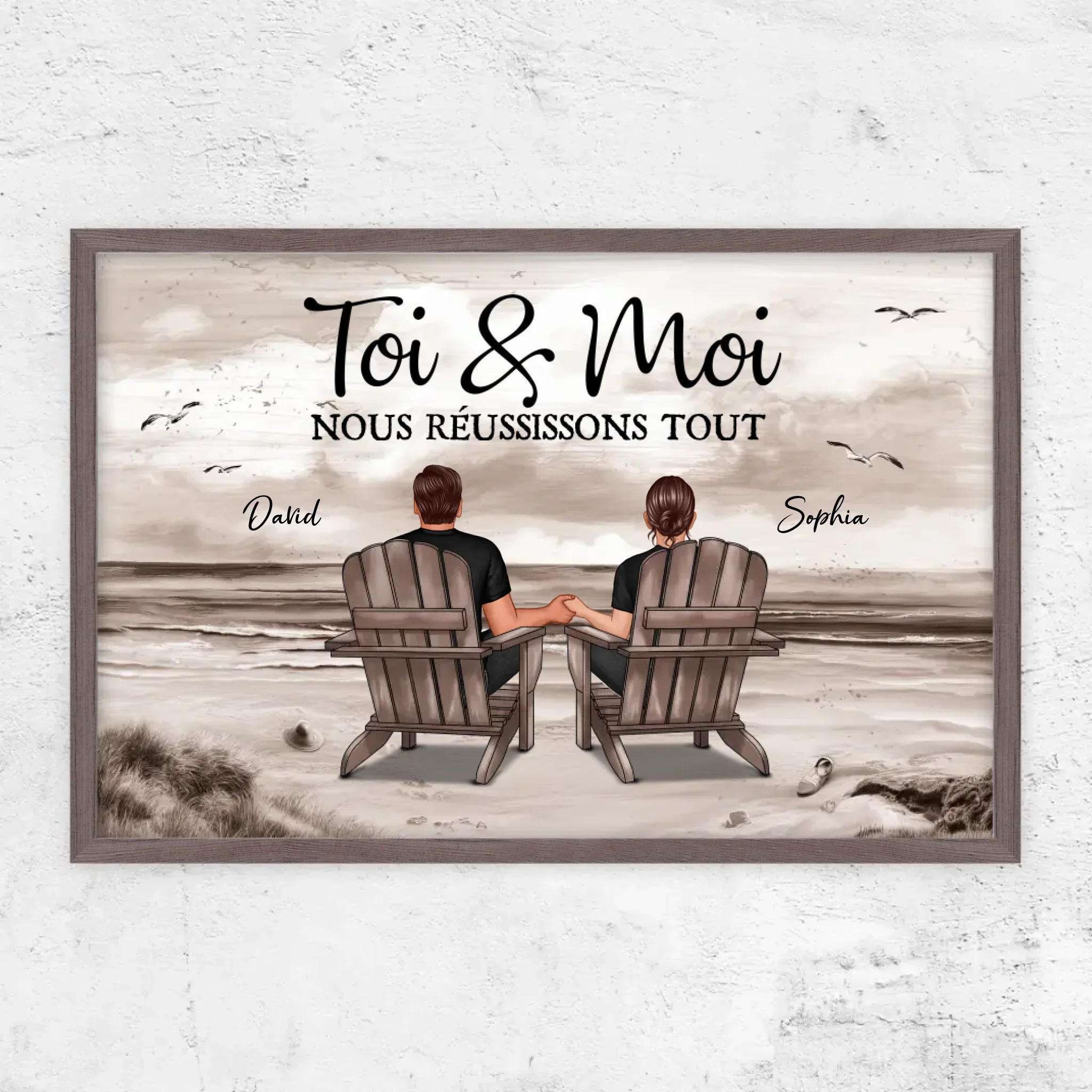 Poster personnalisé “Toi et moi, on peut tout faire” - Image 10