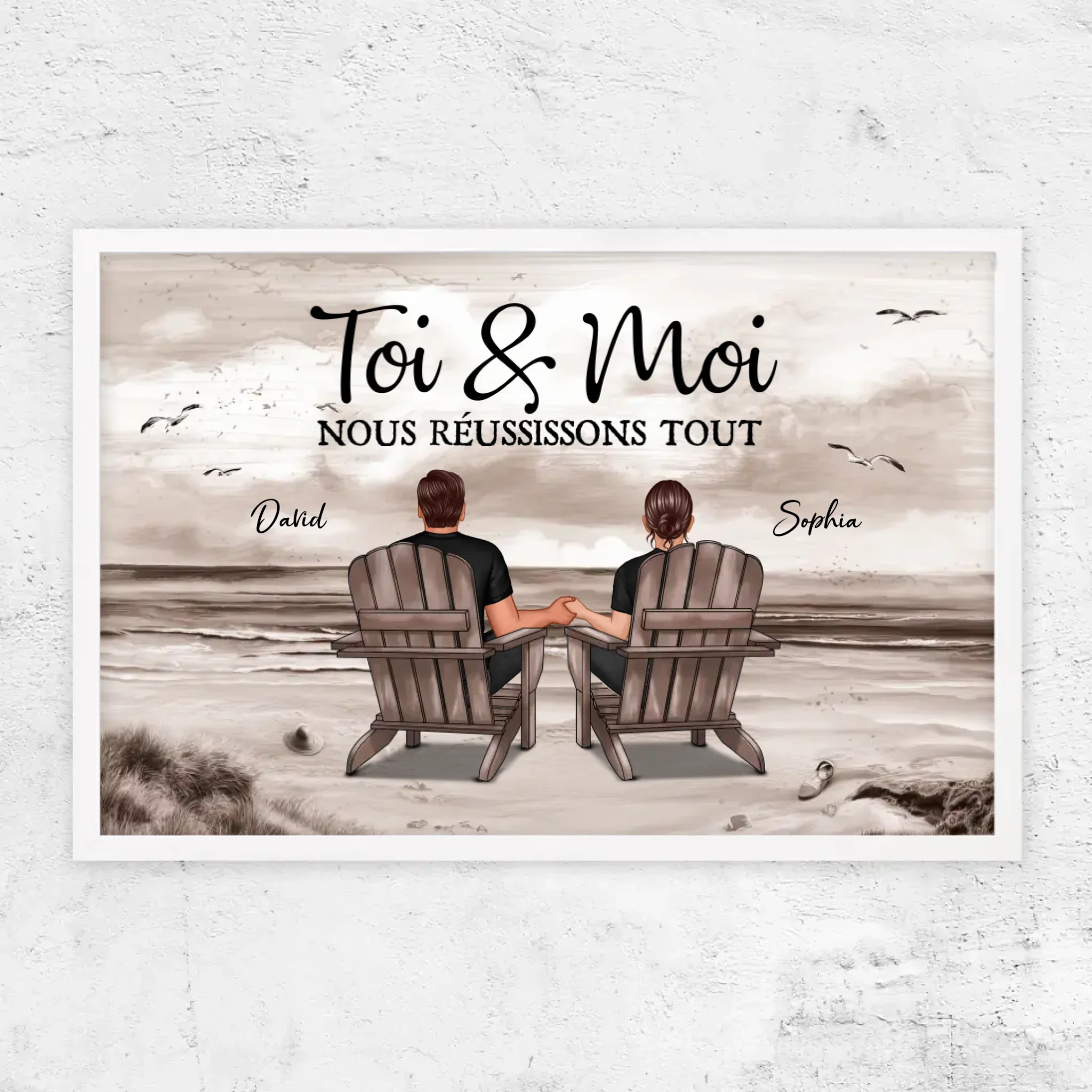 Poster personnalisé “Toi et moi, on peut tout faire” - Image 14